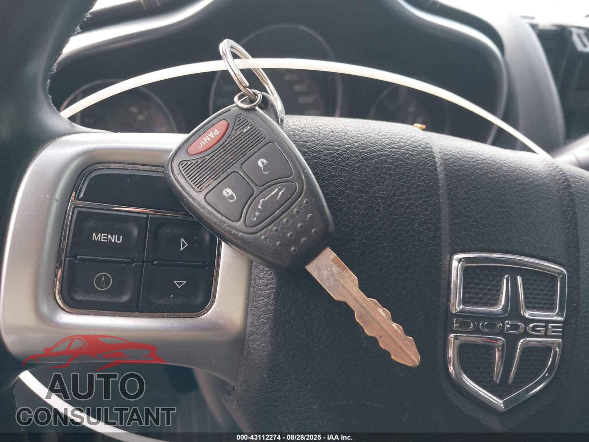 DODGE AVENGER 2012 - 1C3CDZCB3CN161778