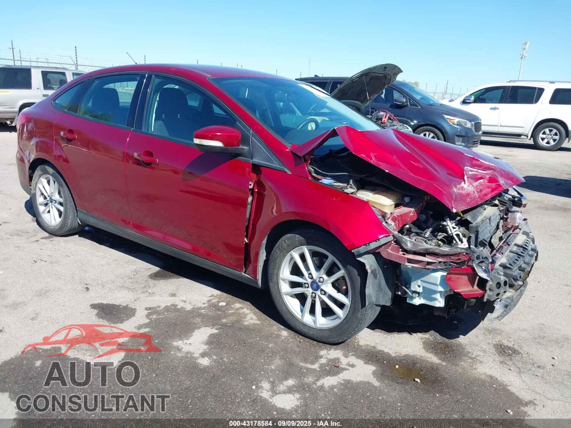FORD FOCUS 2016 - 1FADP3F26GL208941