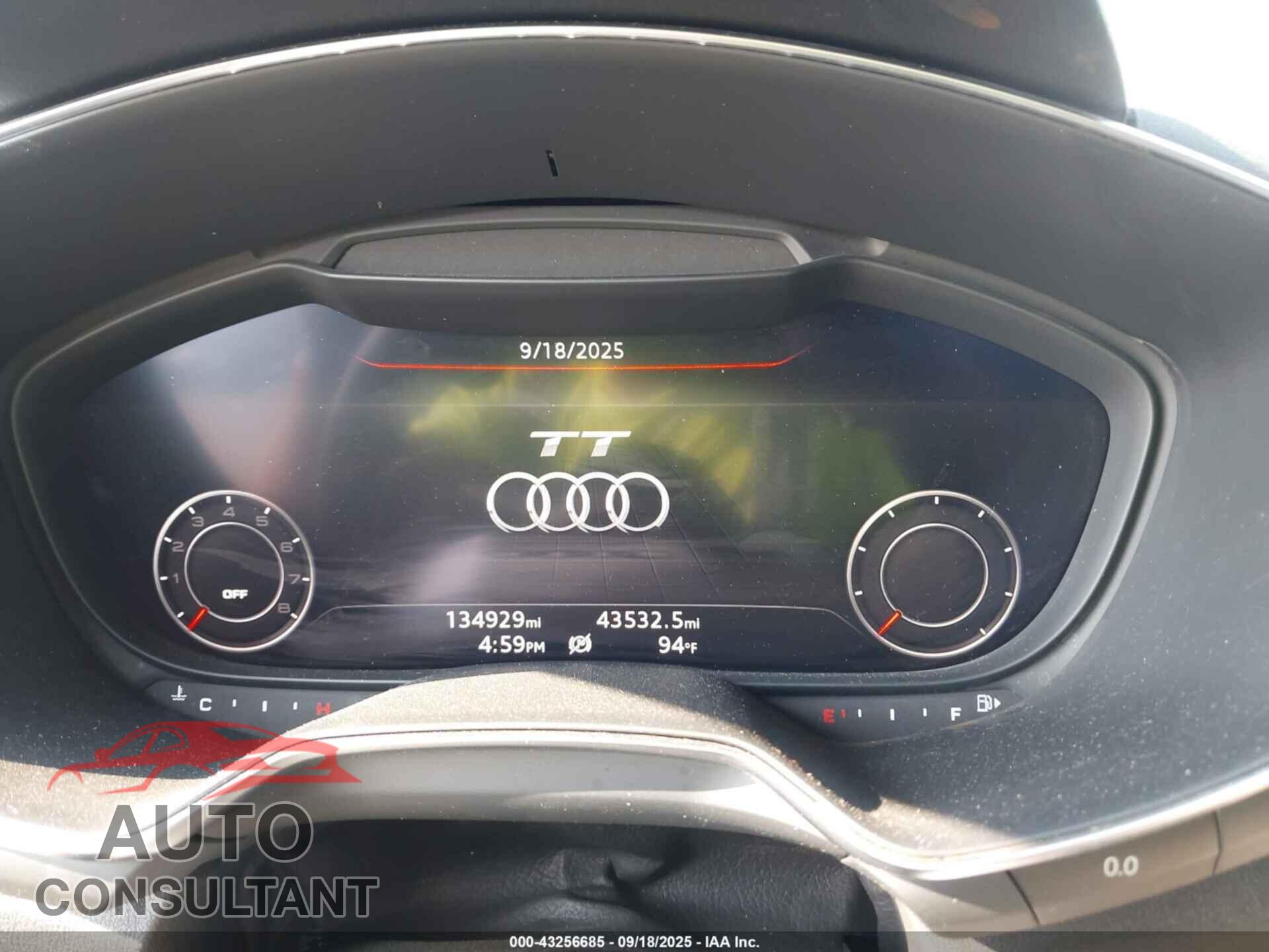 AUDI TT 2016 - TRUC5AFV8G1000779