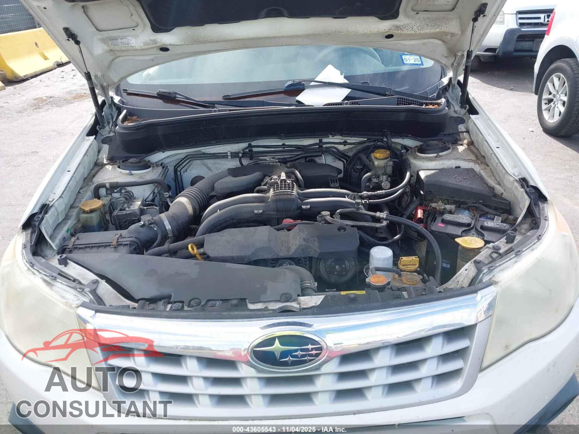 SUBARU FORESTER 2011 - JF2SHBDC8BH782880