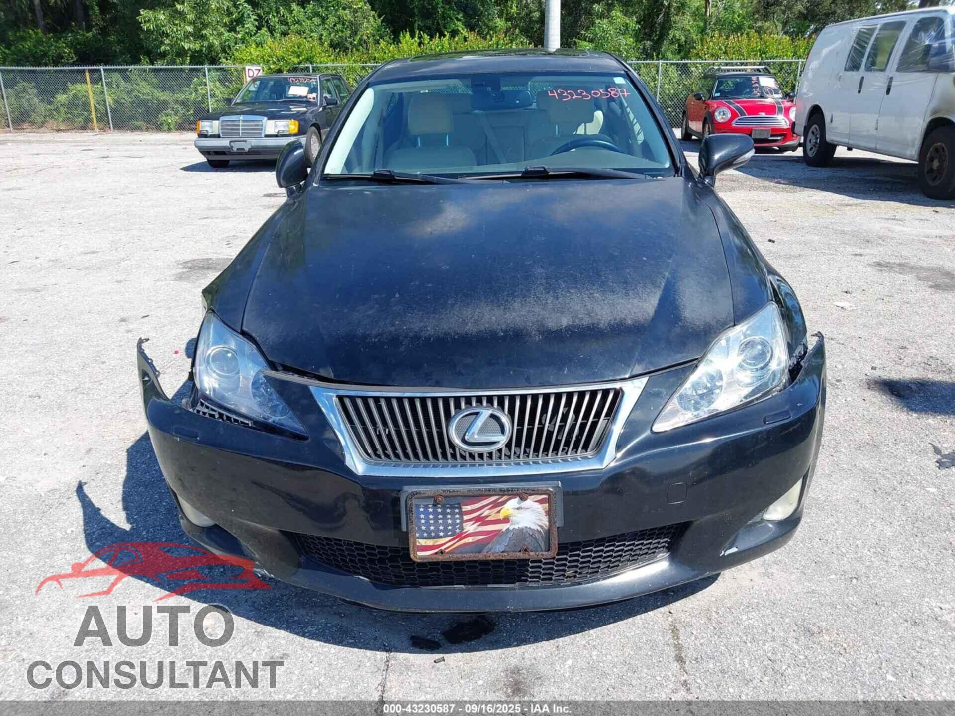 LEXUS IS 250 2010 - JTHCF5C2XA5038960