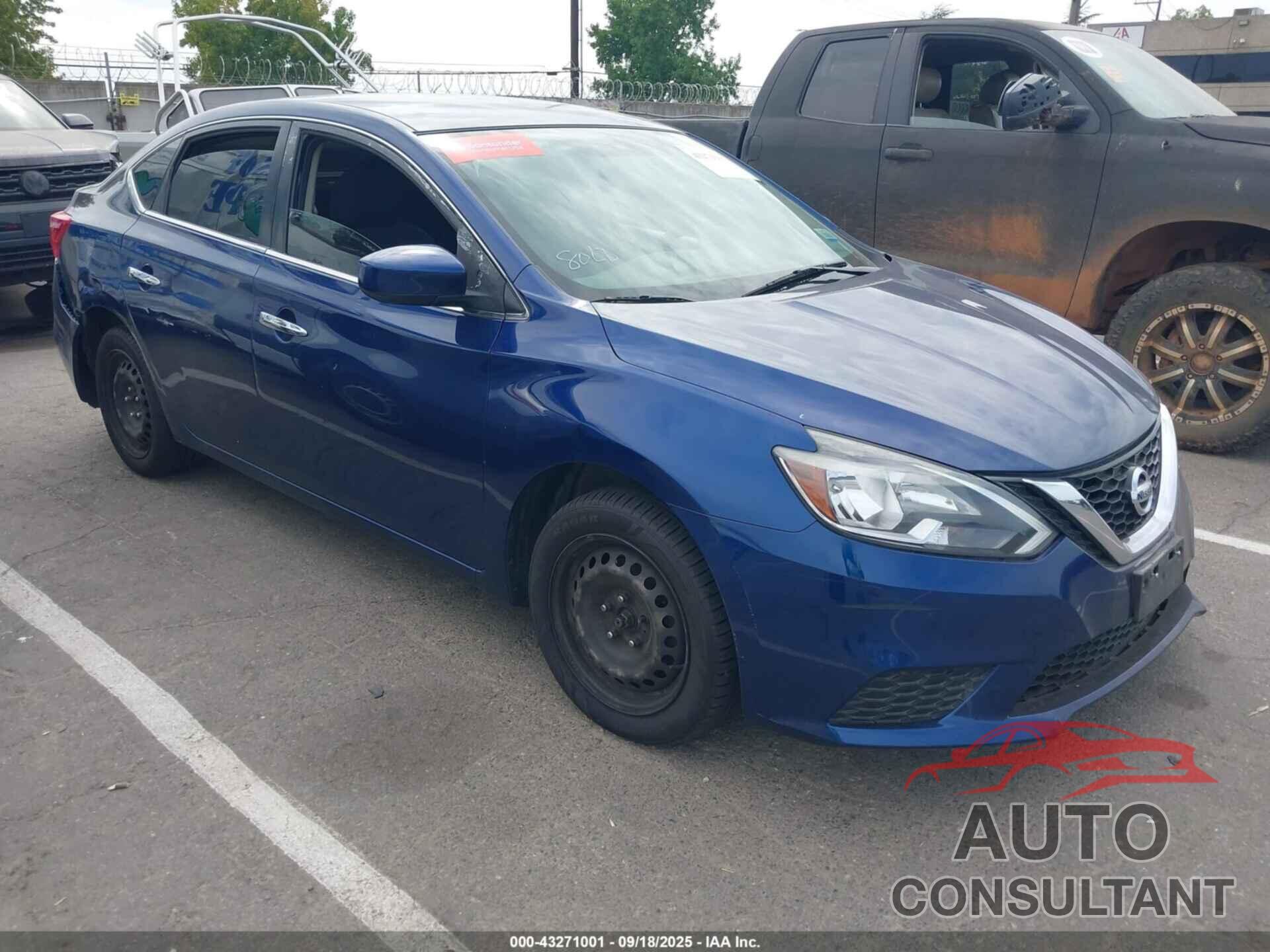NISSAN SENTRA 2019 - 3N1AB7AP0KY281117
