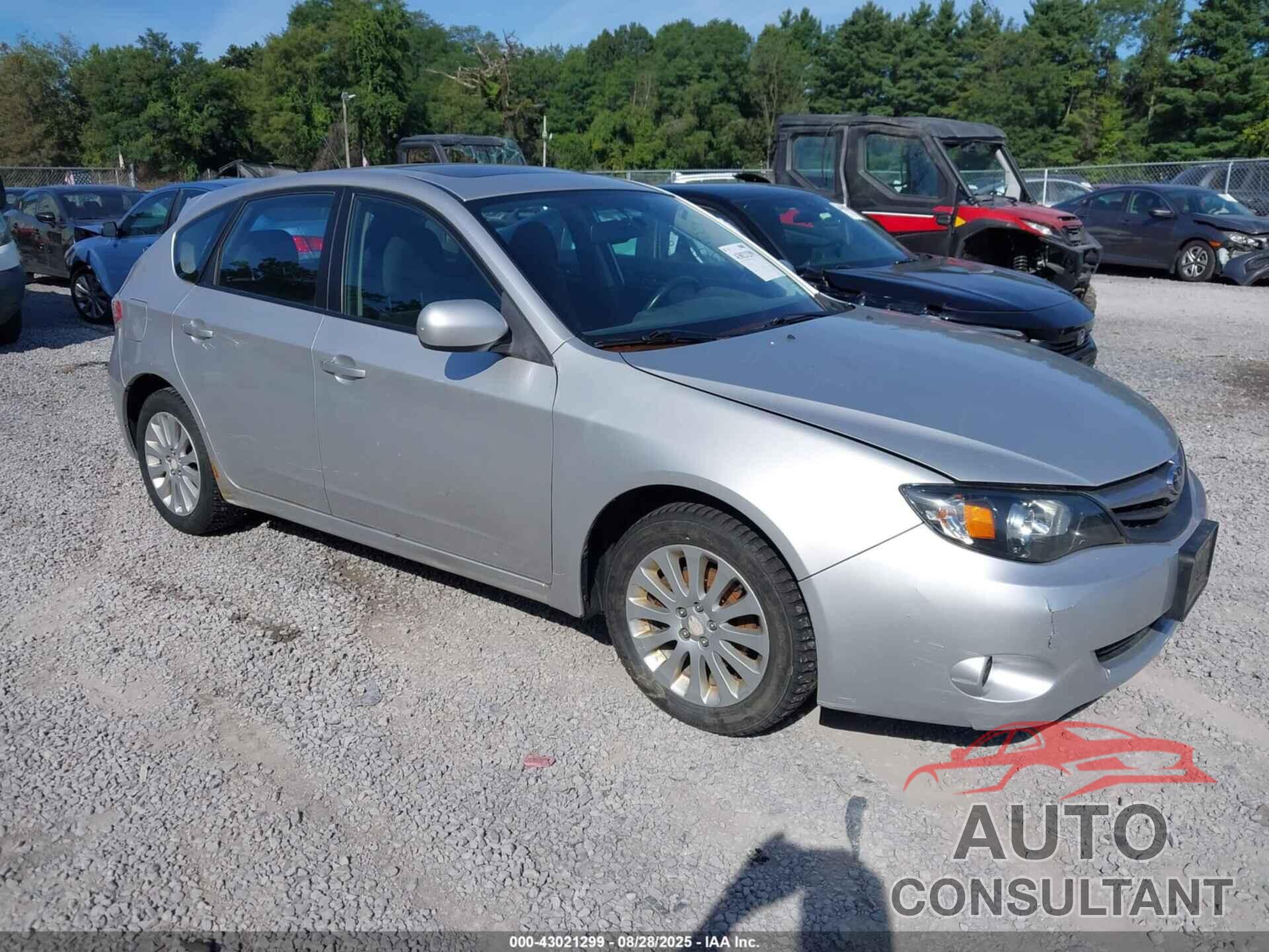 SUBARU IMPREZA 2010 - JF1GH6B69AG815288