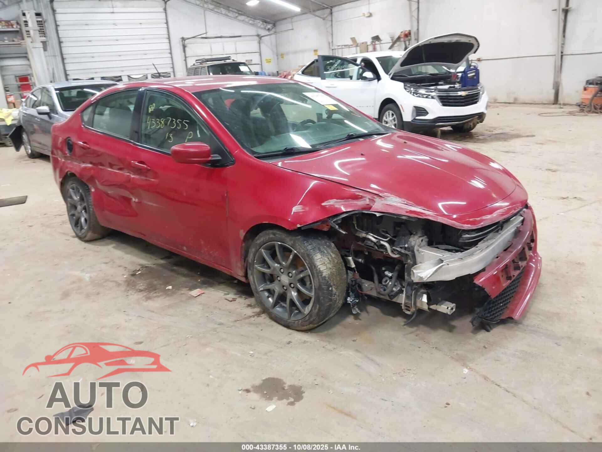 DODGE DART 2013 - 1C3CDFBA0DD297414