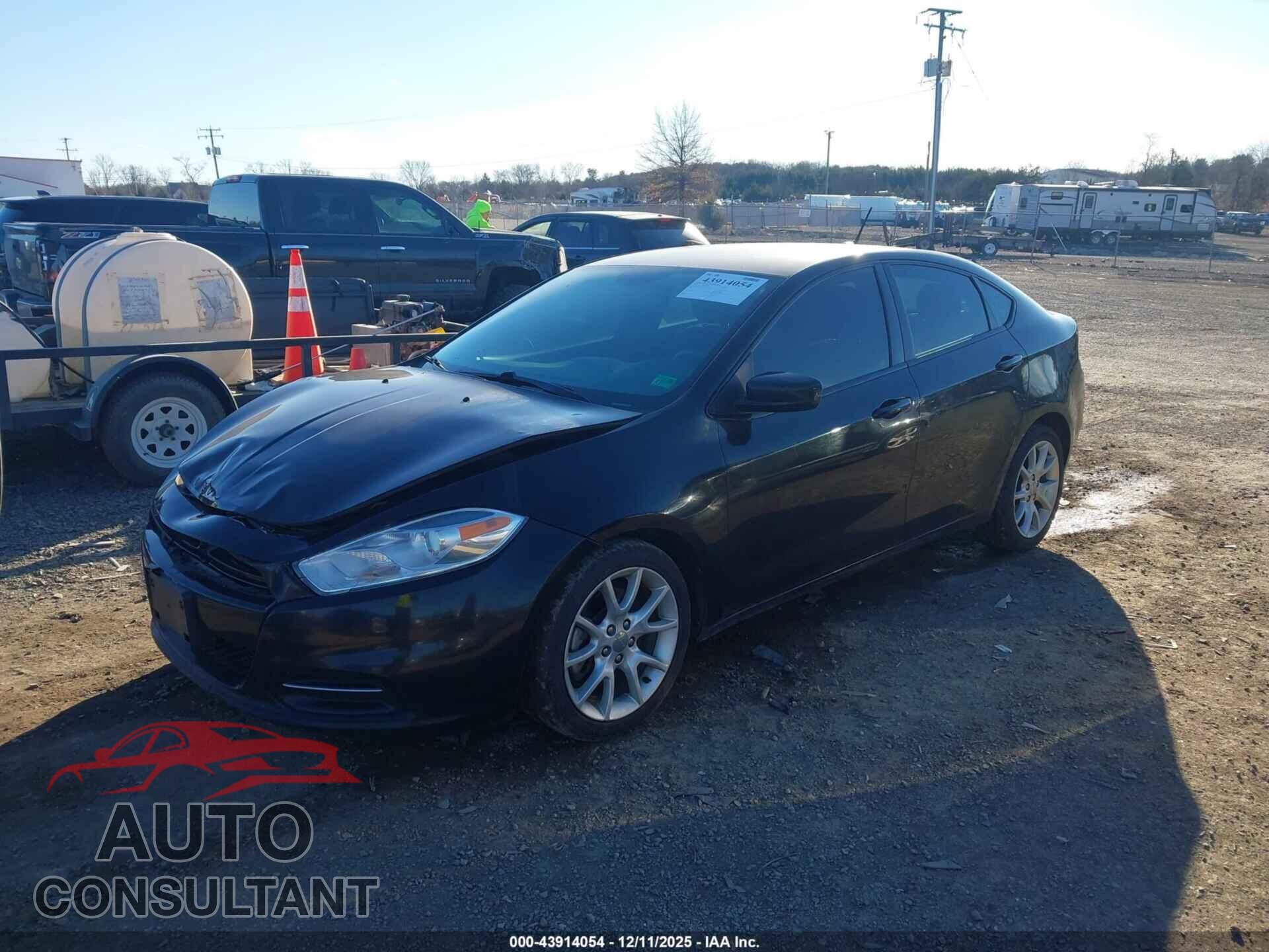 DODGE DART 2013 - 1C3CDFBA3DD231293