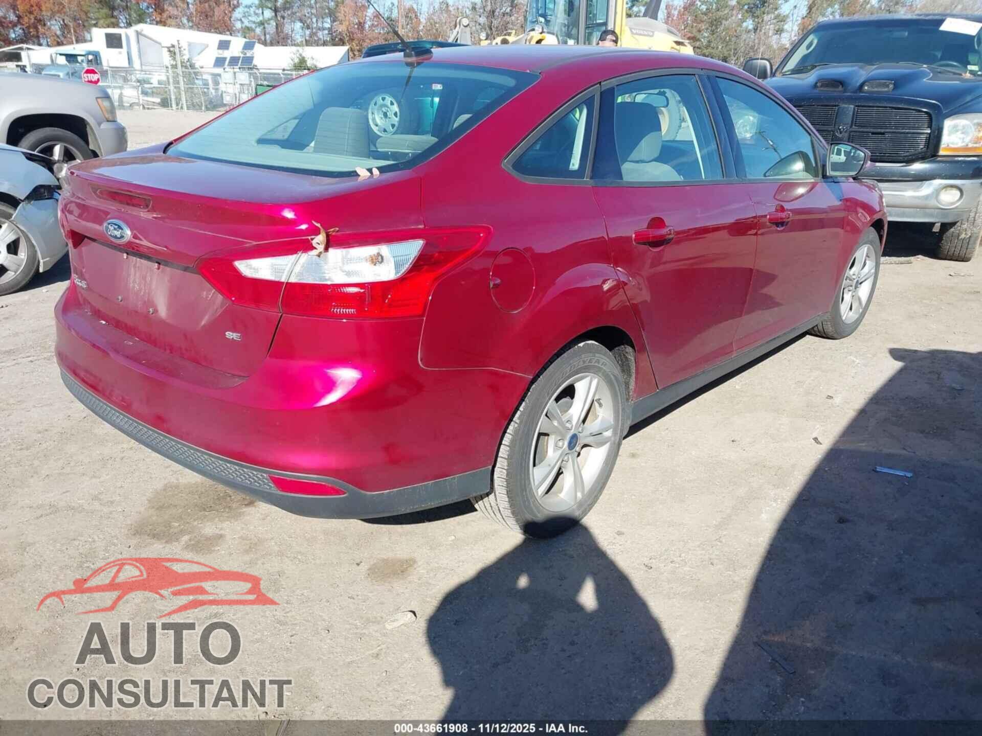 FORD FOCUS 2013 - 1FADP3F28DL104768