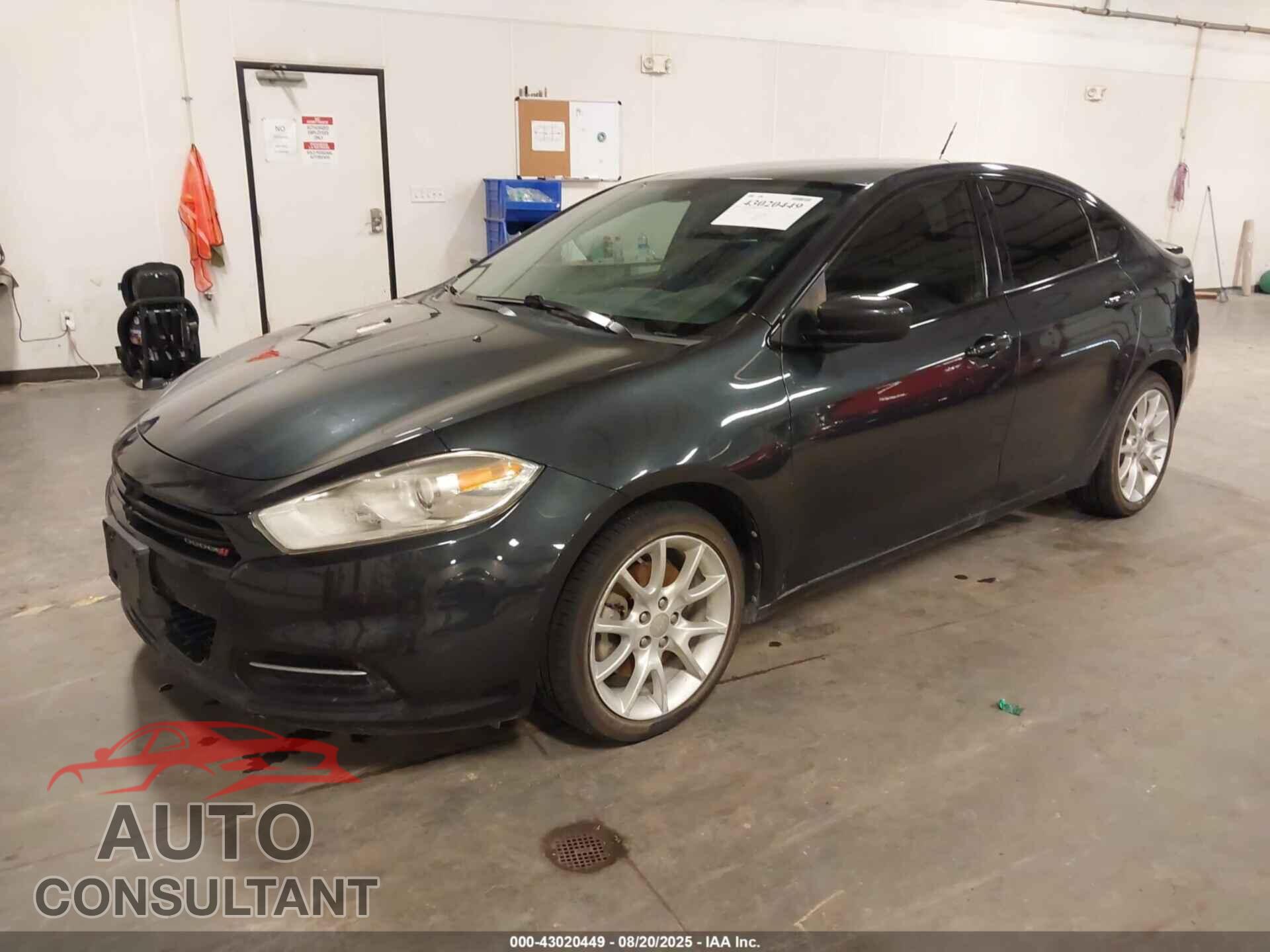 DODGE DART 2013 - 1C3CDFBA9DD155076