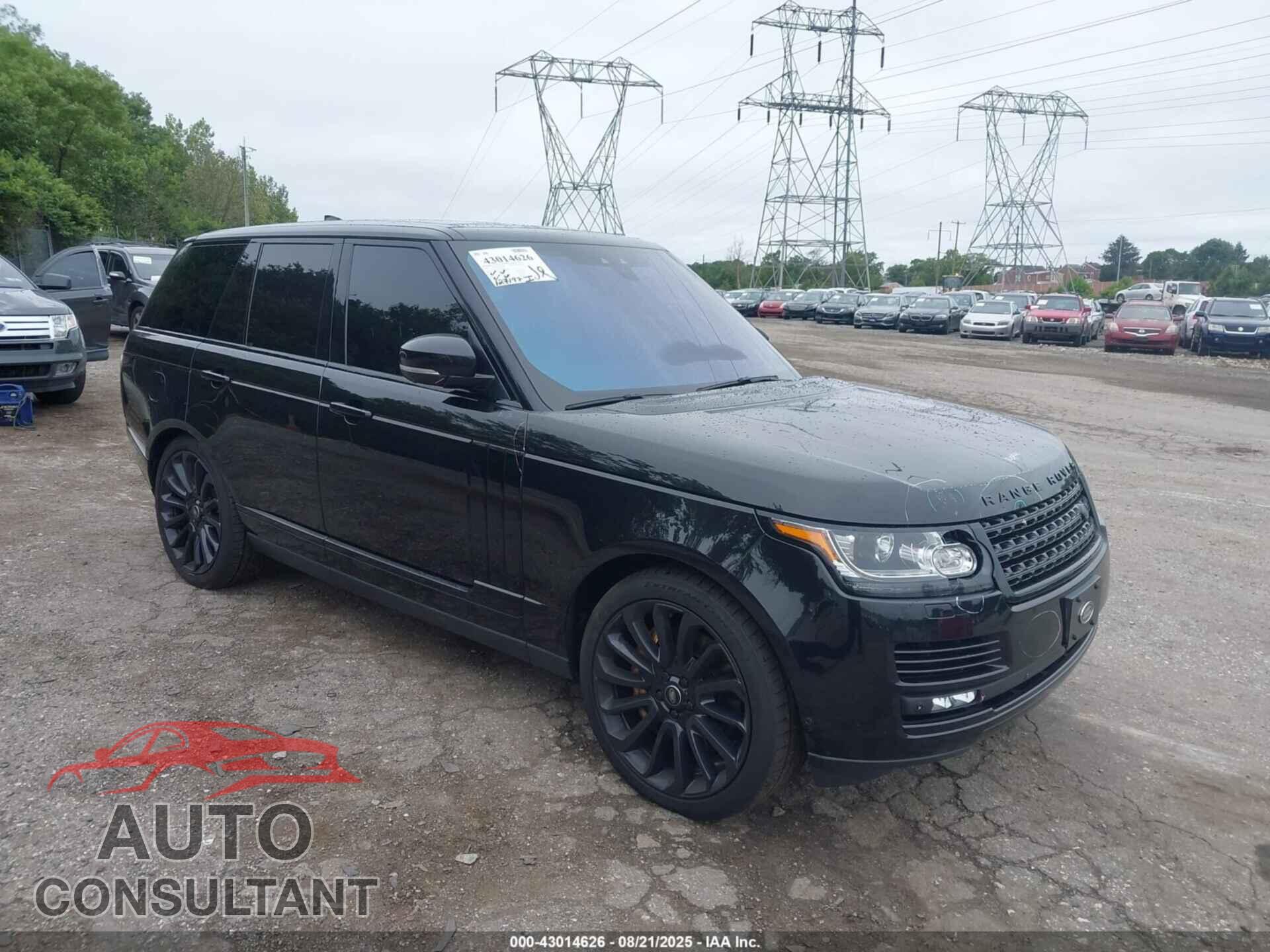 LAND ROVER RANGE ROVER 2017 - SALGS2FE2HA363194