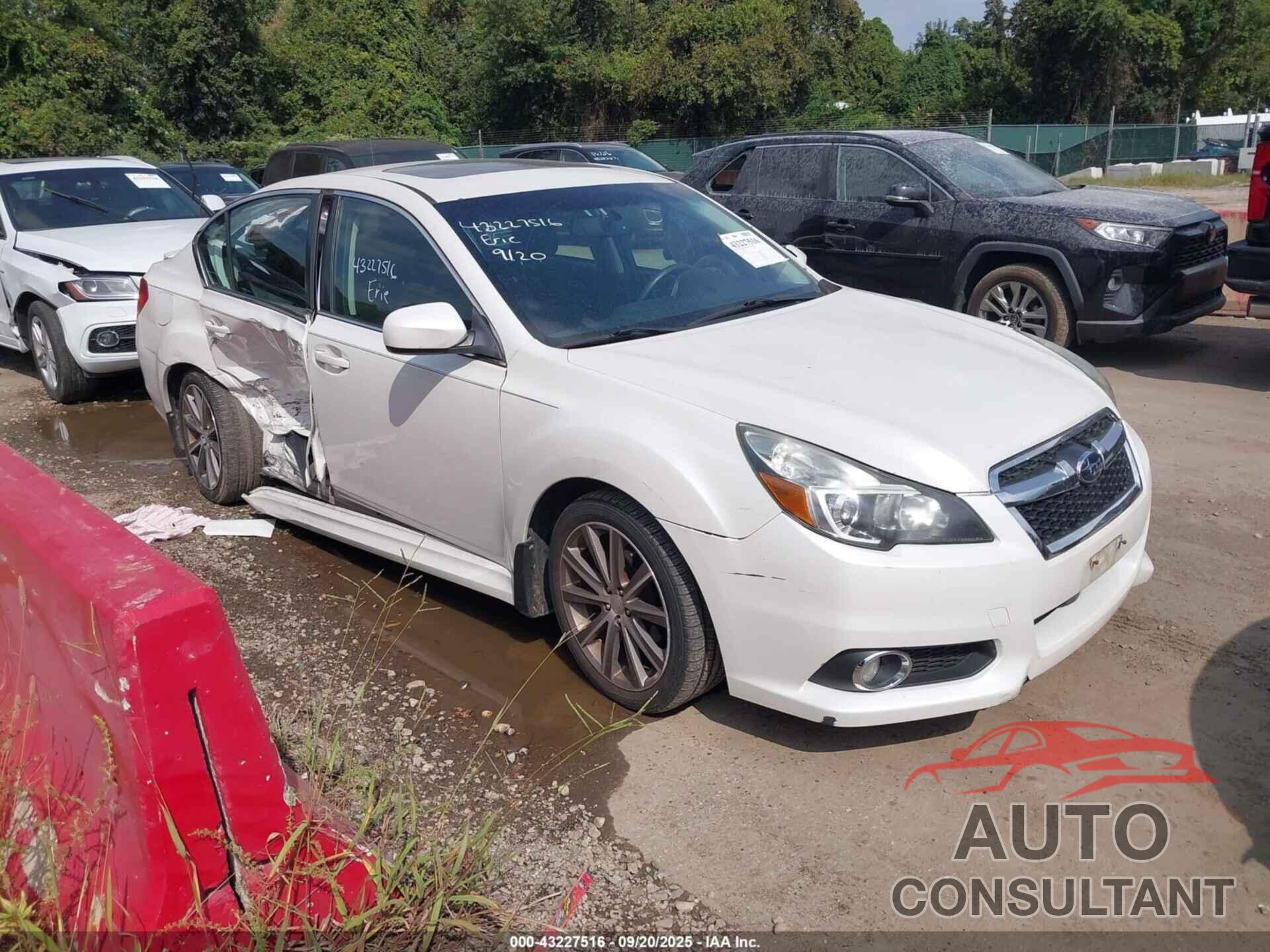 SUBARU LEGACY 2014 - 4S3BMBJ64E3012248