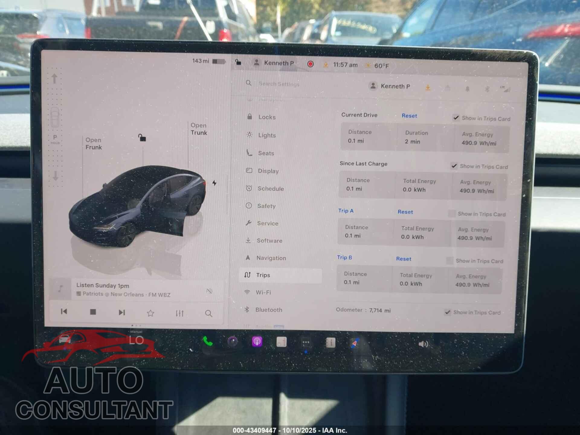 TESLA MODEL 3 2025 - 5YJ3E1EA1SF978422