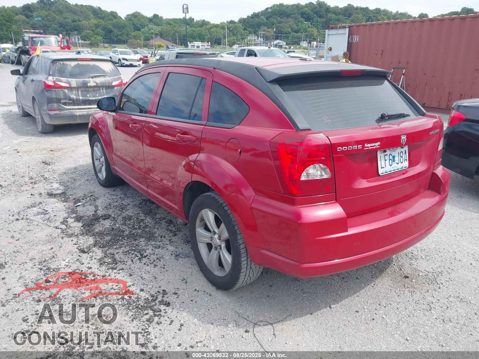 DODGE CALIBER 2012 - 1C3CDWDA3CD531833