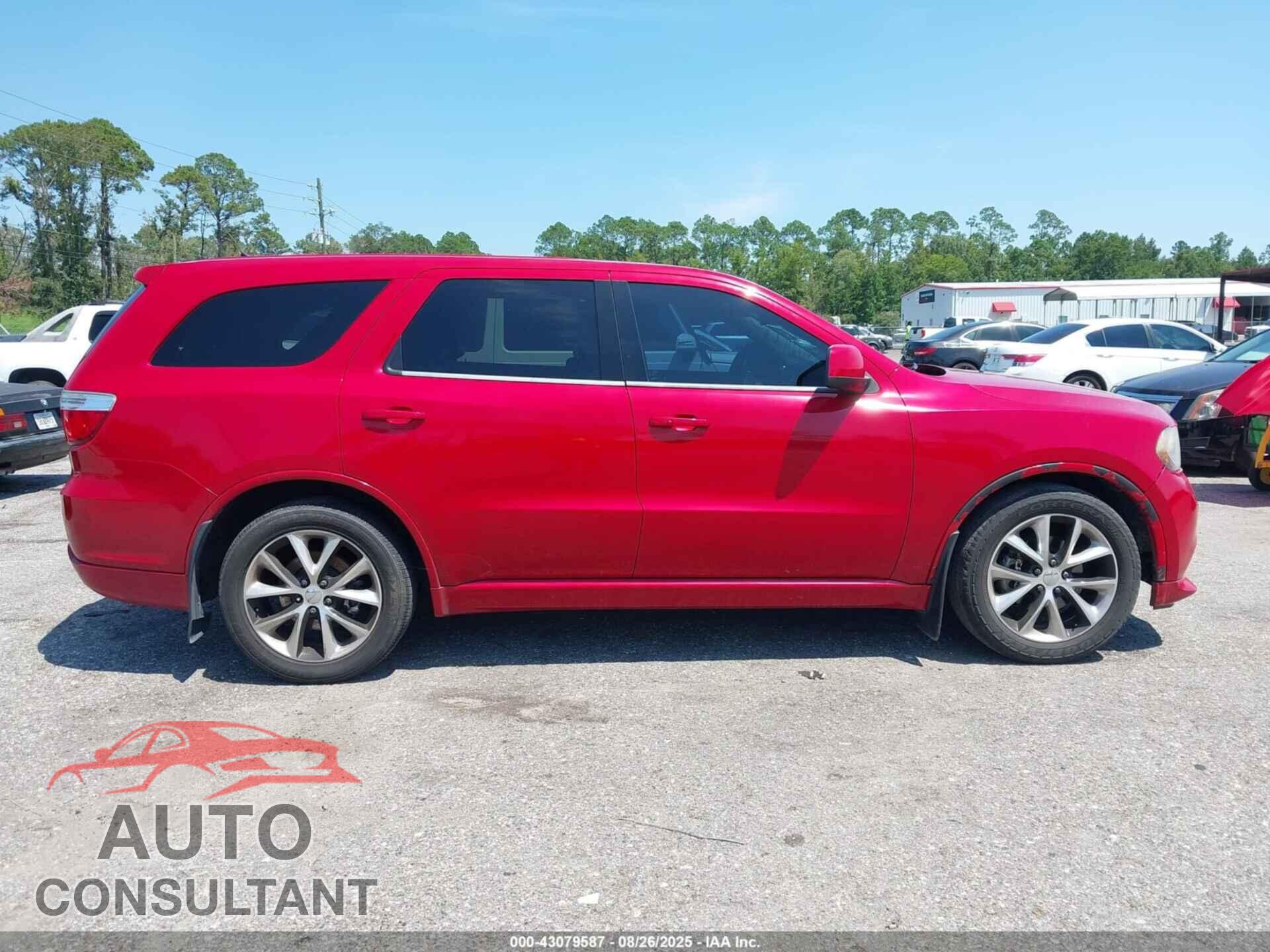 DODGE DURANGO 2012 - 1C4SDHCT2CC330517