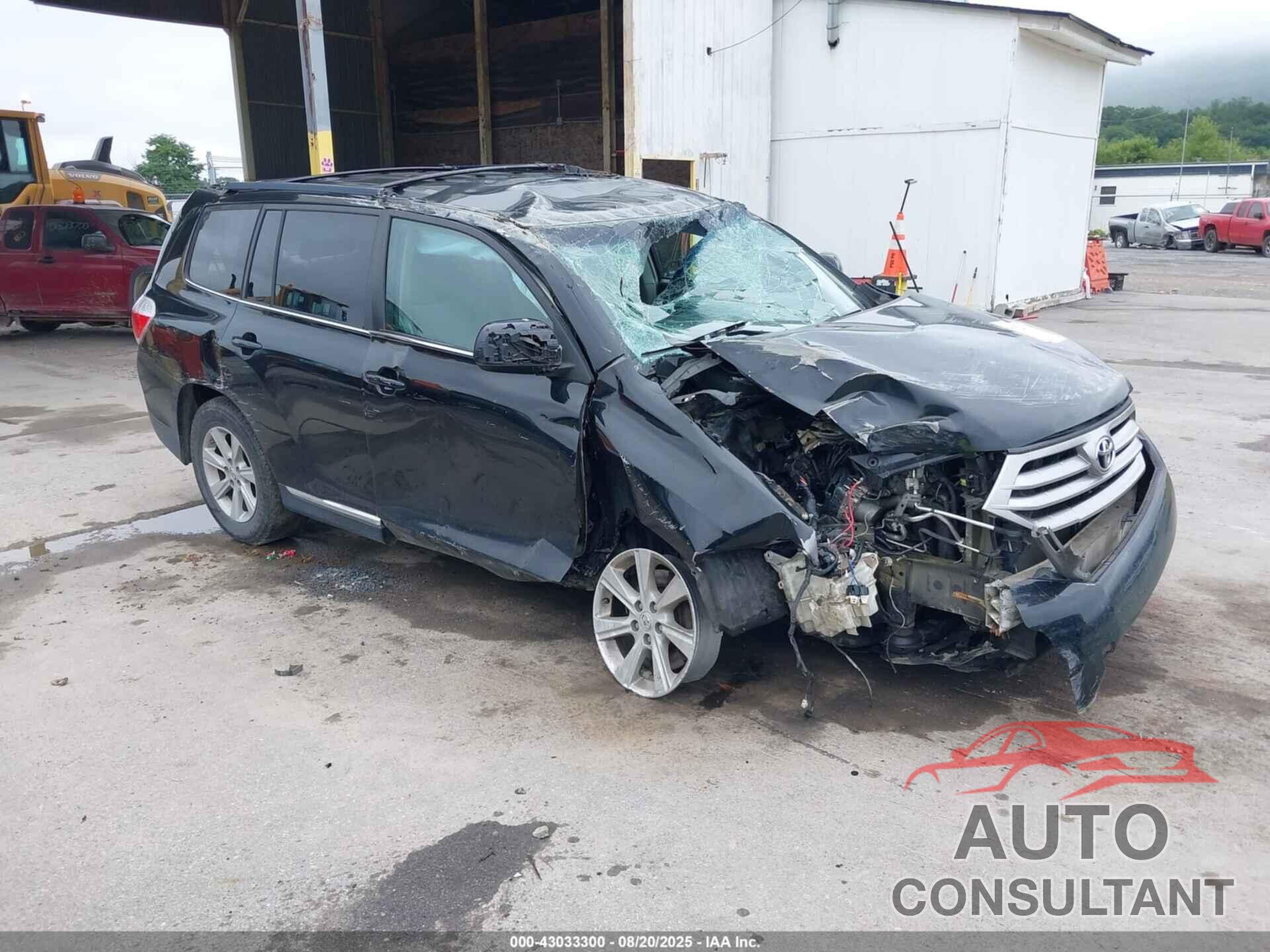 TOYOTA HIGHLANDER 2013 - 5TDBK3EH1DS183303
