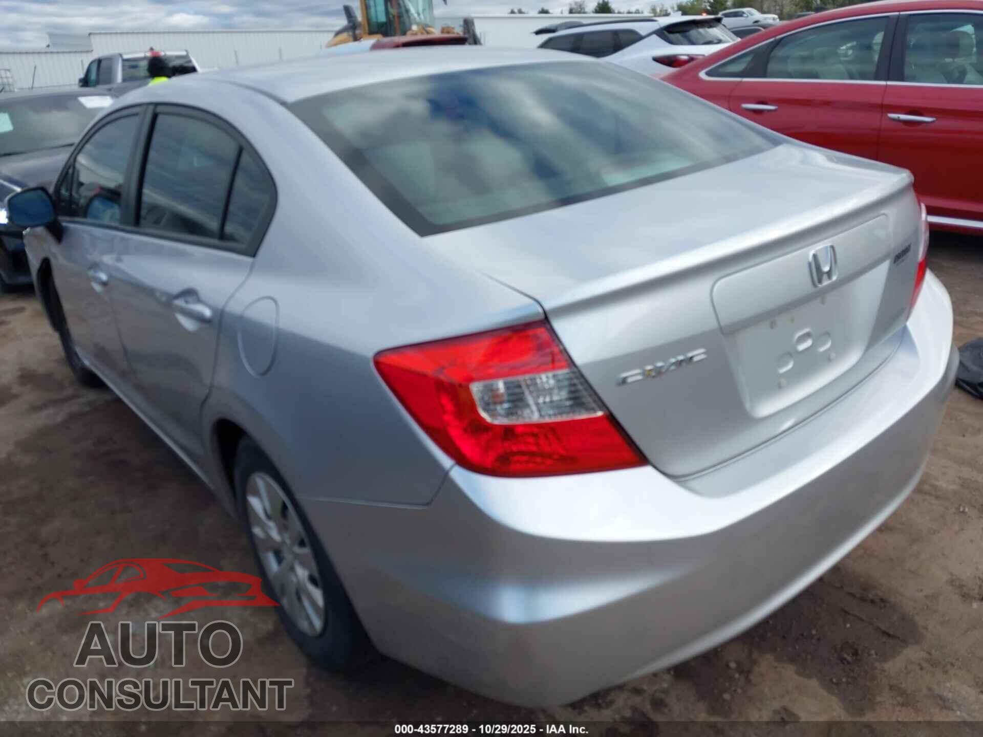 HONDA CIVIC 2012 - 2HGFB2F59CH323192