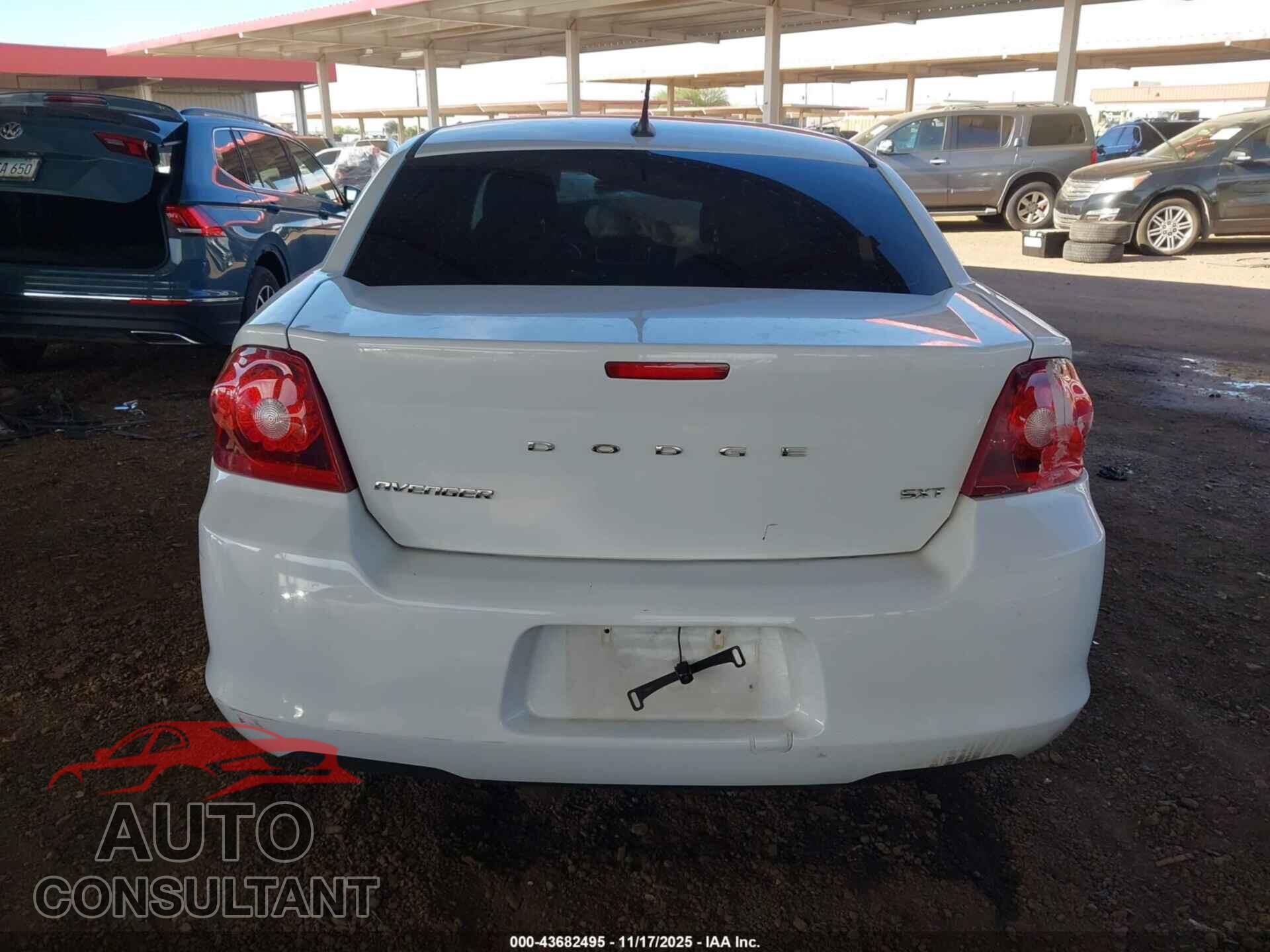 DODGE AVENGER 2014 - 1C3CDZCB0EN202872