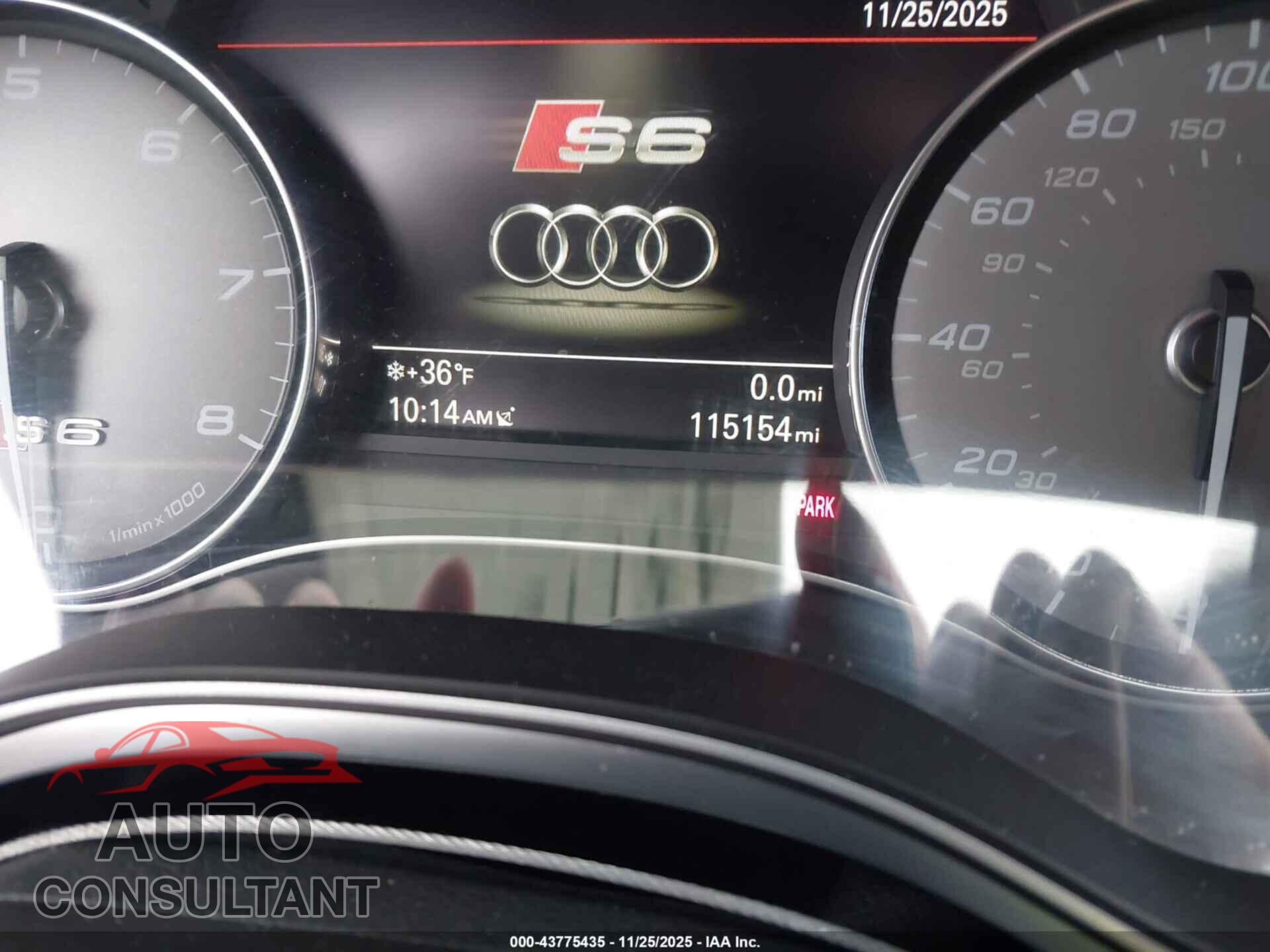 AUDI S6 2013 - WAUJ2BFC2DN060945