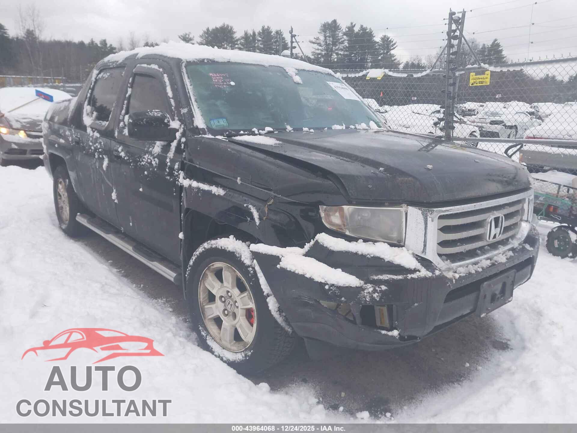 HONDA RIDGELINE 2013 - 5FPYK1F53DB018416