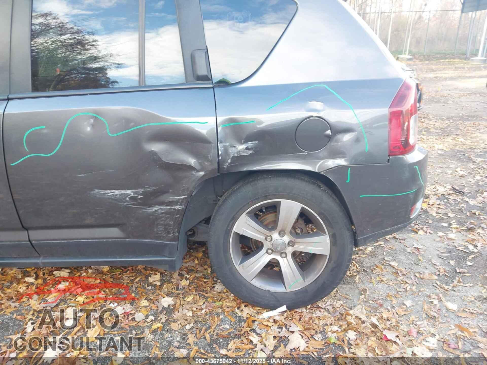 JEEP COMPASS 2017 - 1C4NJDEB9HD111428