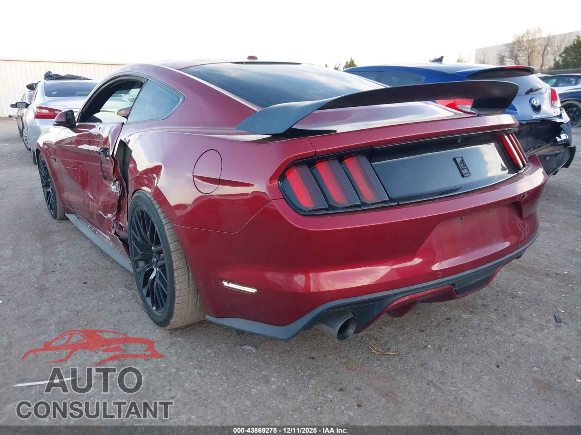 FORD MUSTANG 2017 - 1FA6P8CF8H5203341