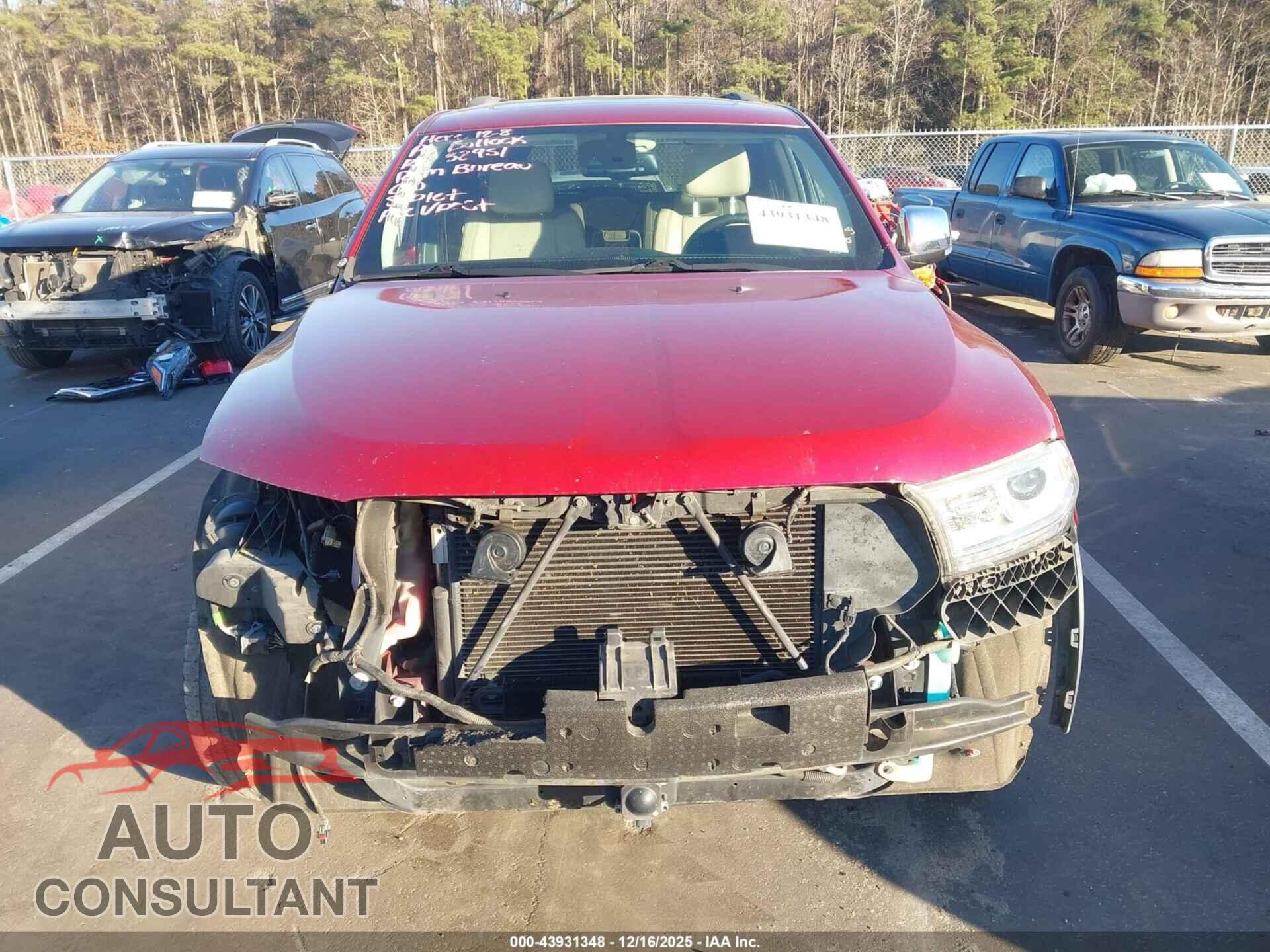 DODGE DURANGO 2014 - 1C4RDJEG8EC374725
