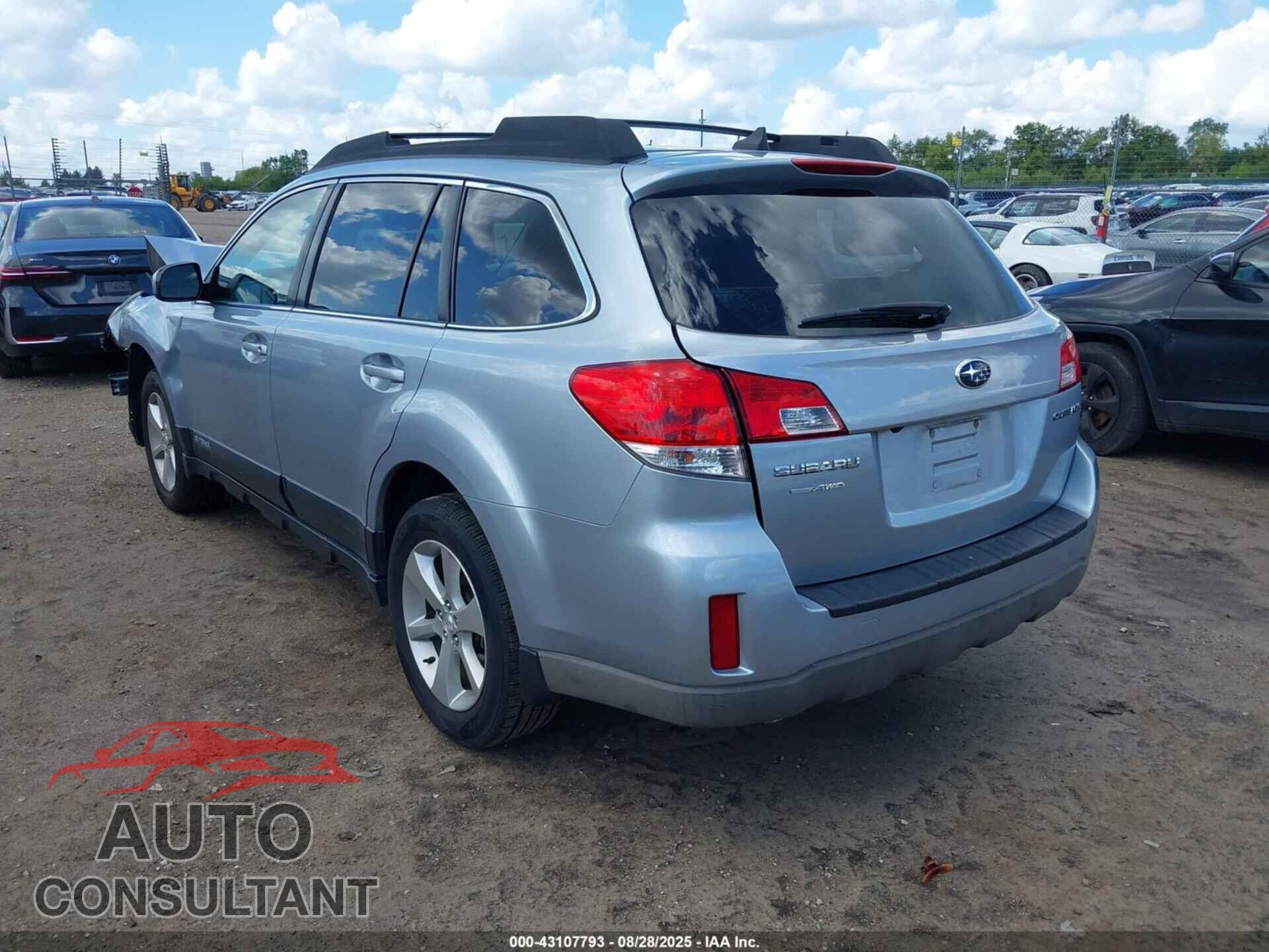 SUBARU OUTBACK 2013 - 4S4BRCKC2D3288045