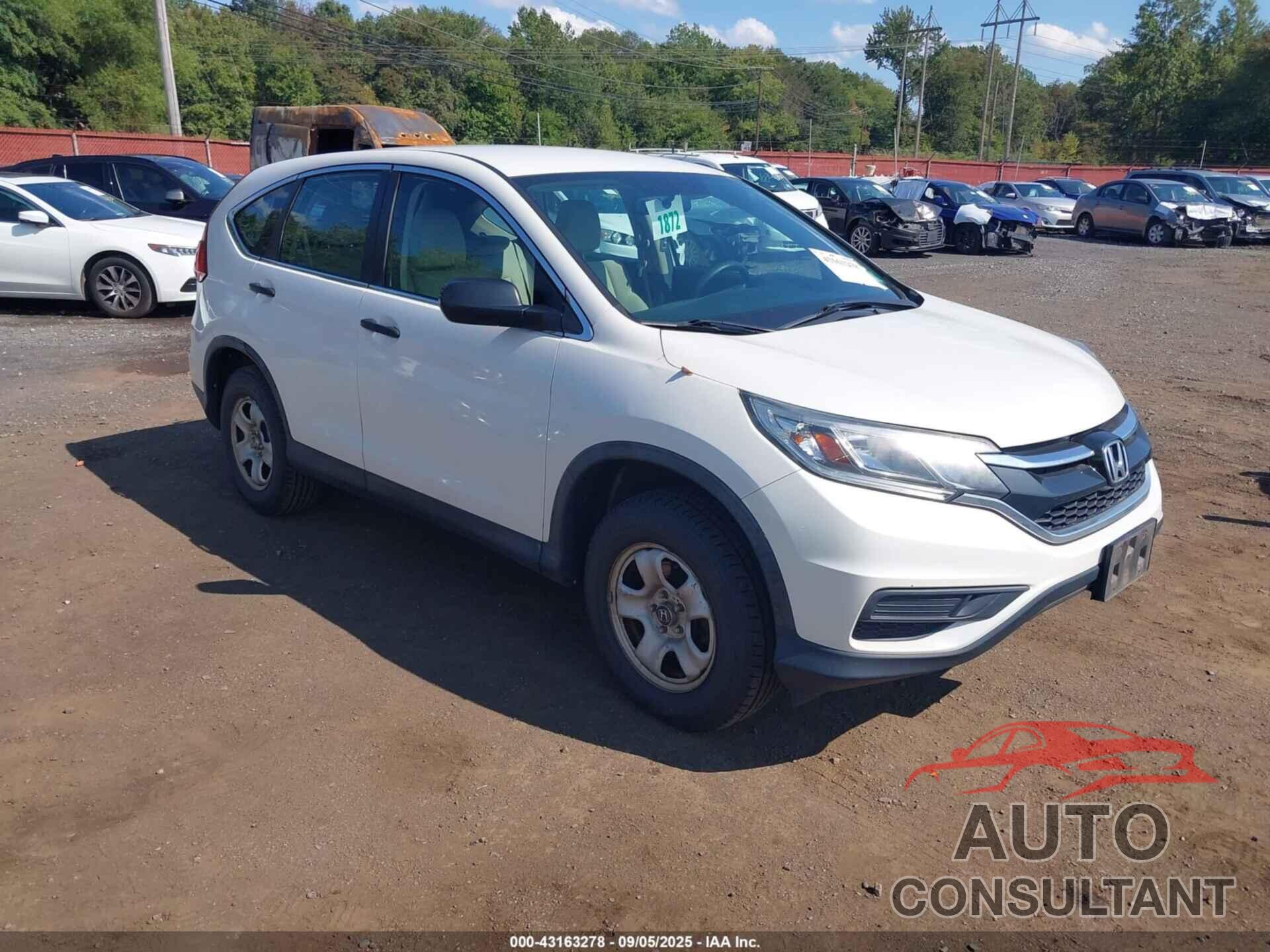 HONDA CR-V 2016 - 5J6RM4H30GL096698