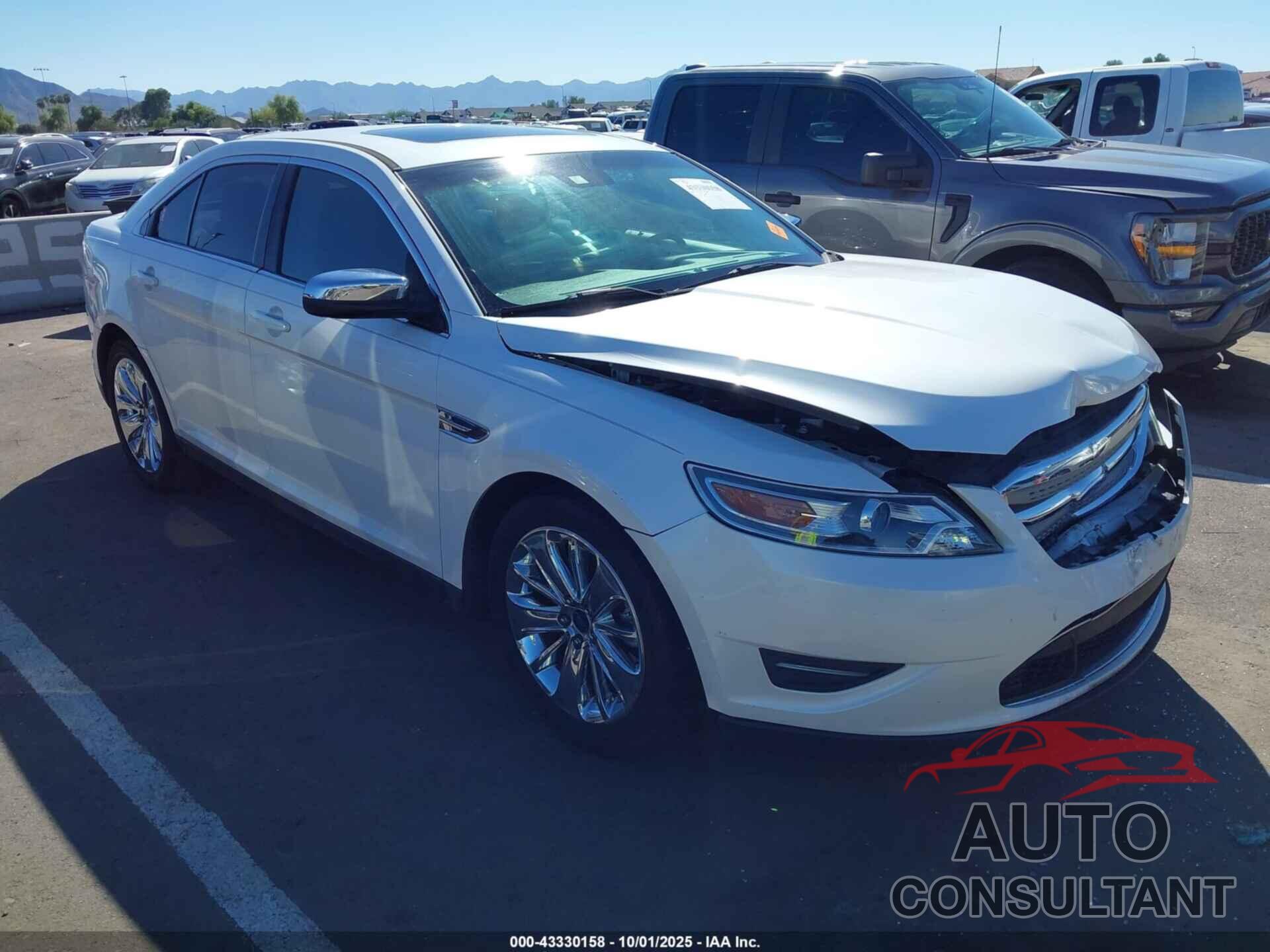 FORD TAURUS 2011 - 1FAHP2FW6BG163631