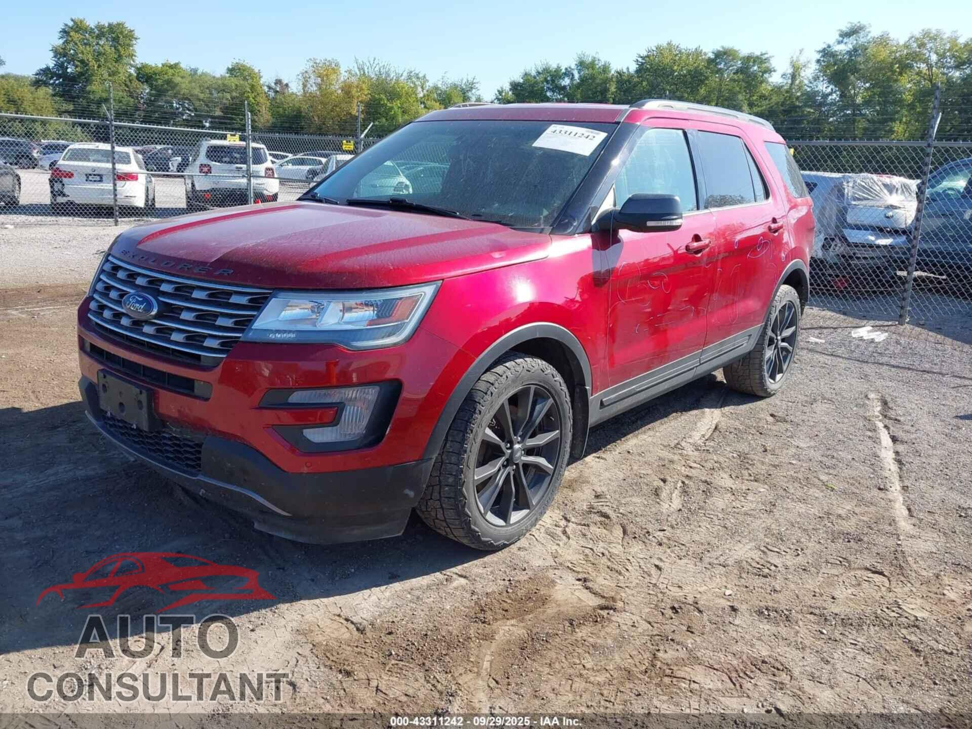 FORD EXPLORER 2017 - 1FM5K8D86HGA42847