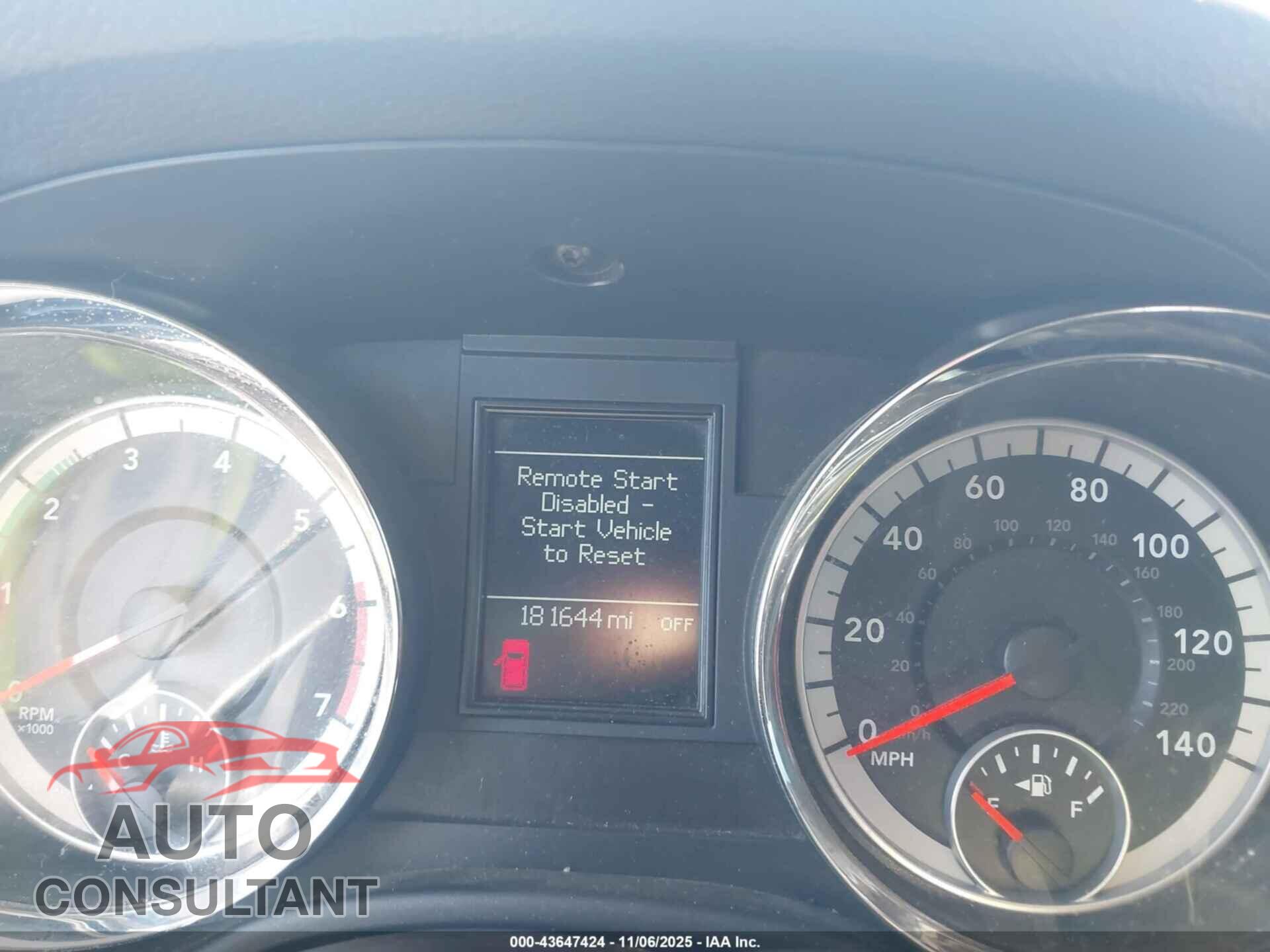 DODGE DURANGO 2011 - 1D4SE5GT6BC700228