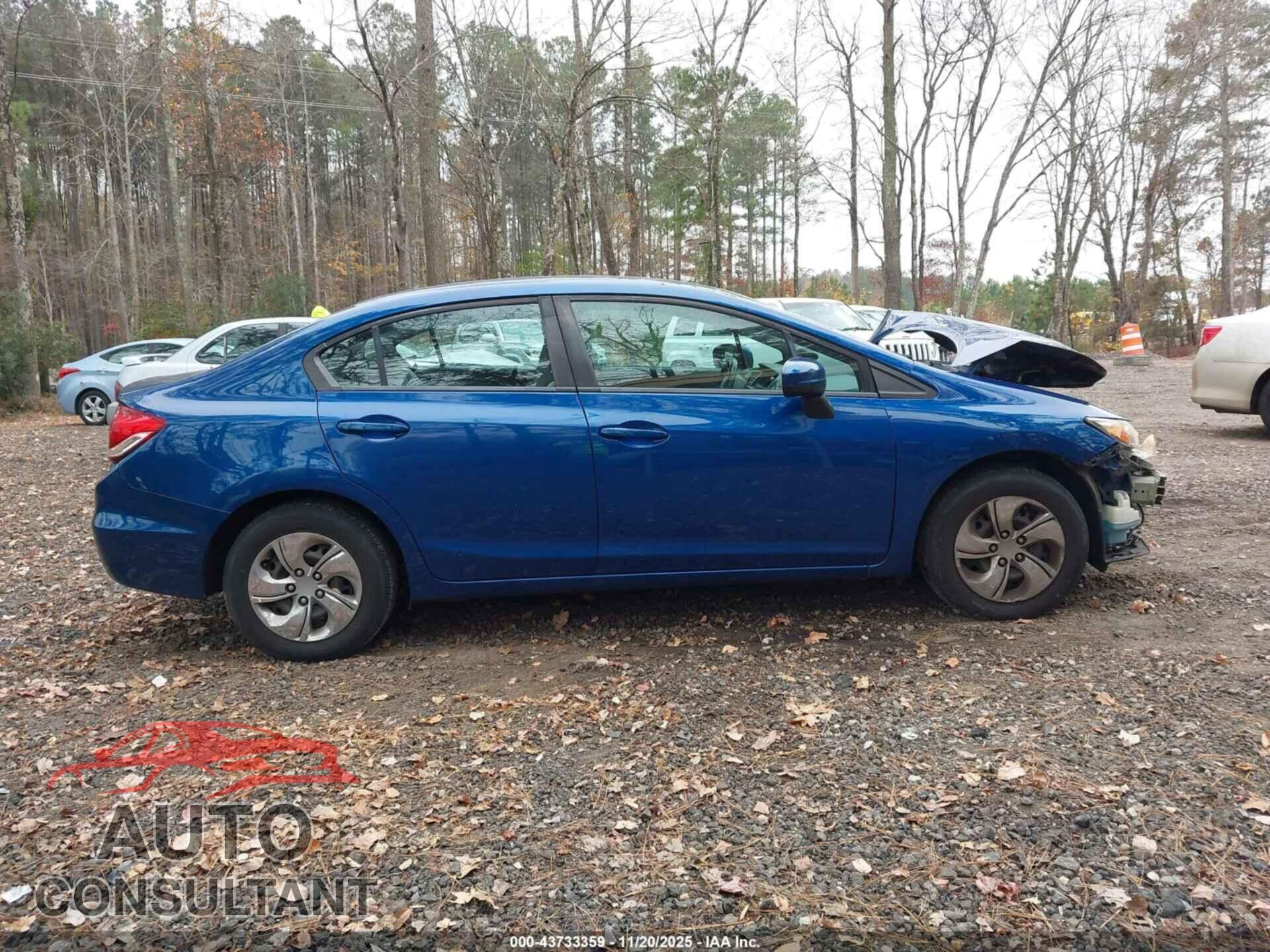 HONDA CIVIC 2014 - 19XFB2F53EE246347
