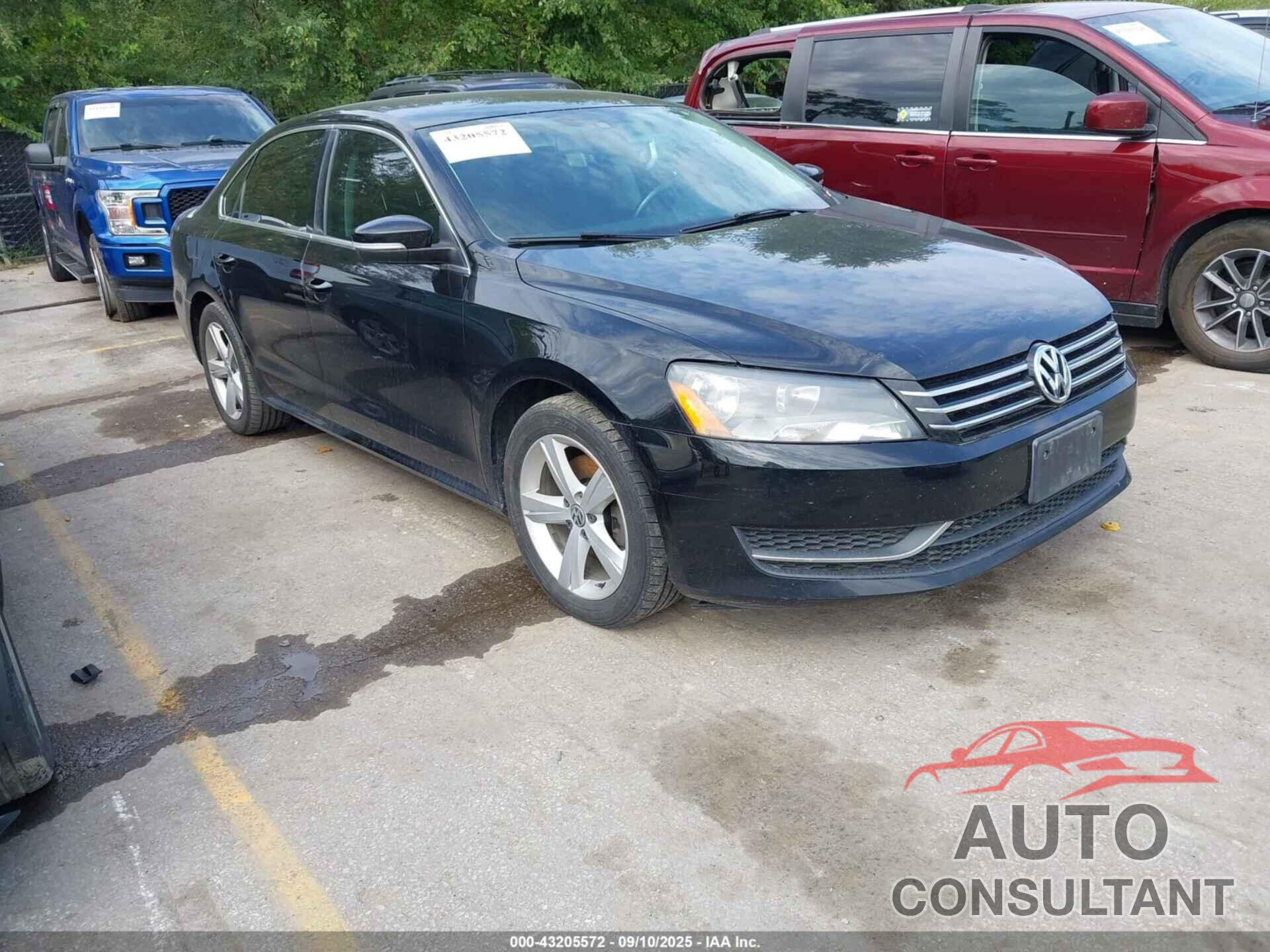 VOLKSWAGEN PASSAT 2014 - 1VWBS7A38EC062494