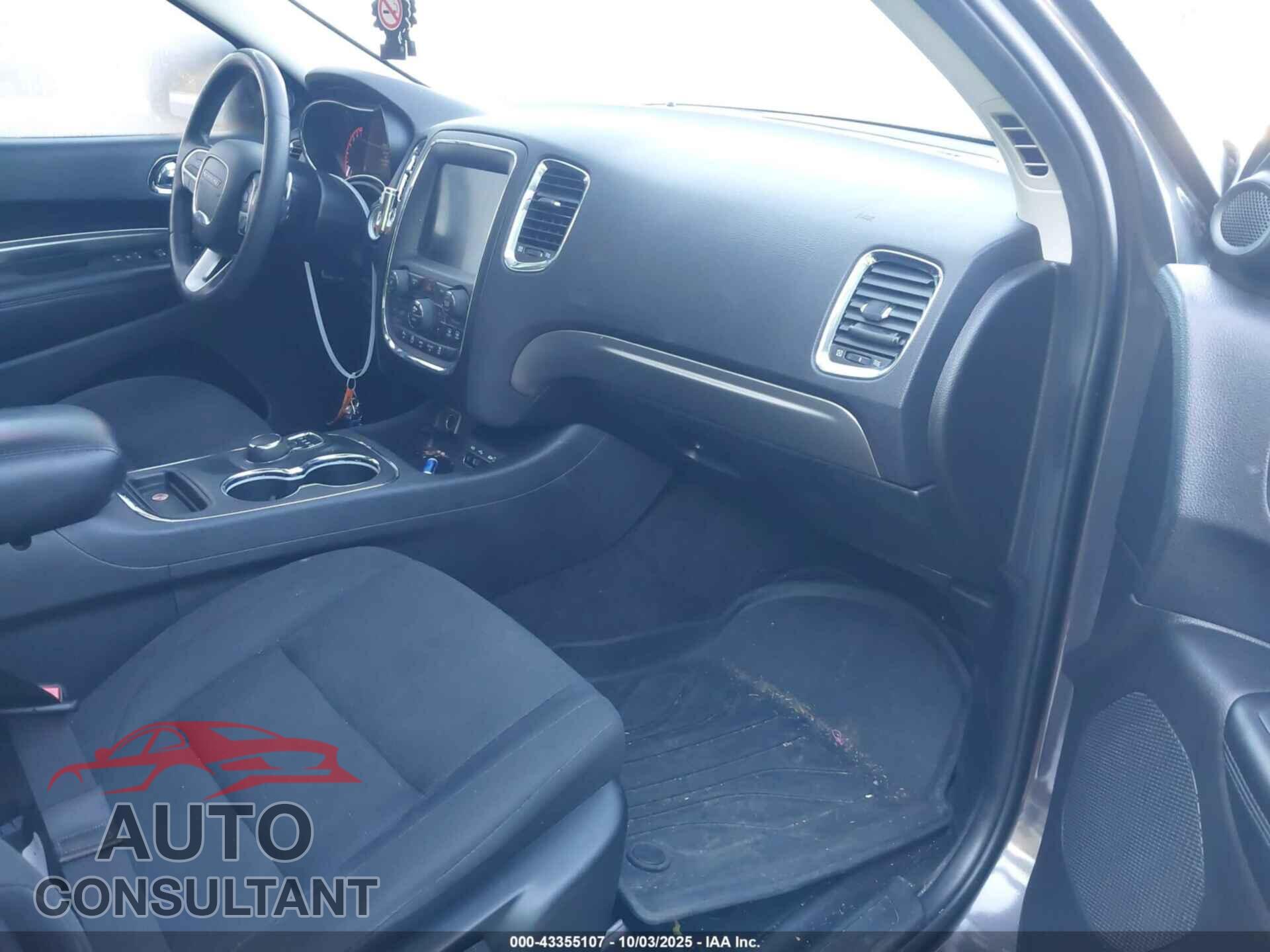 DODGE DURANGO 2017 - 1C4RDJAG4HC833873