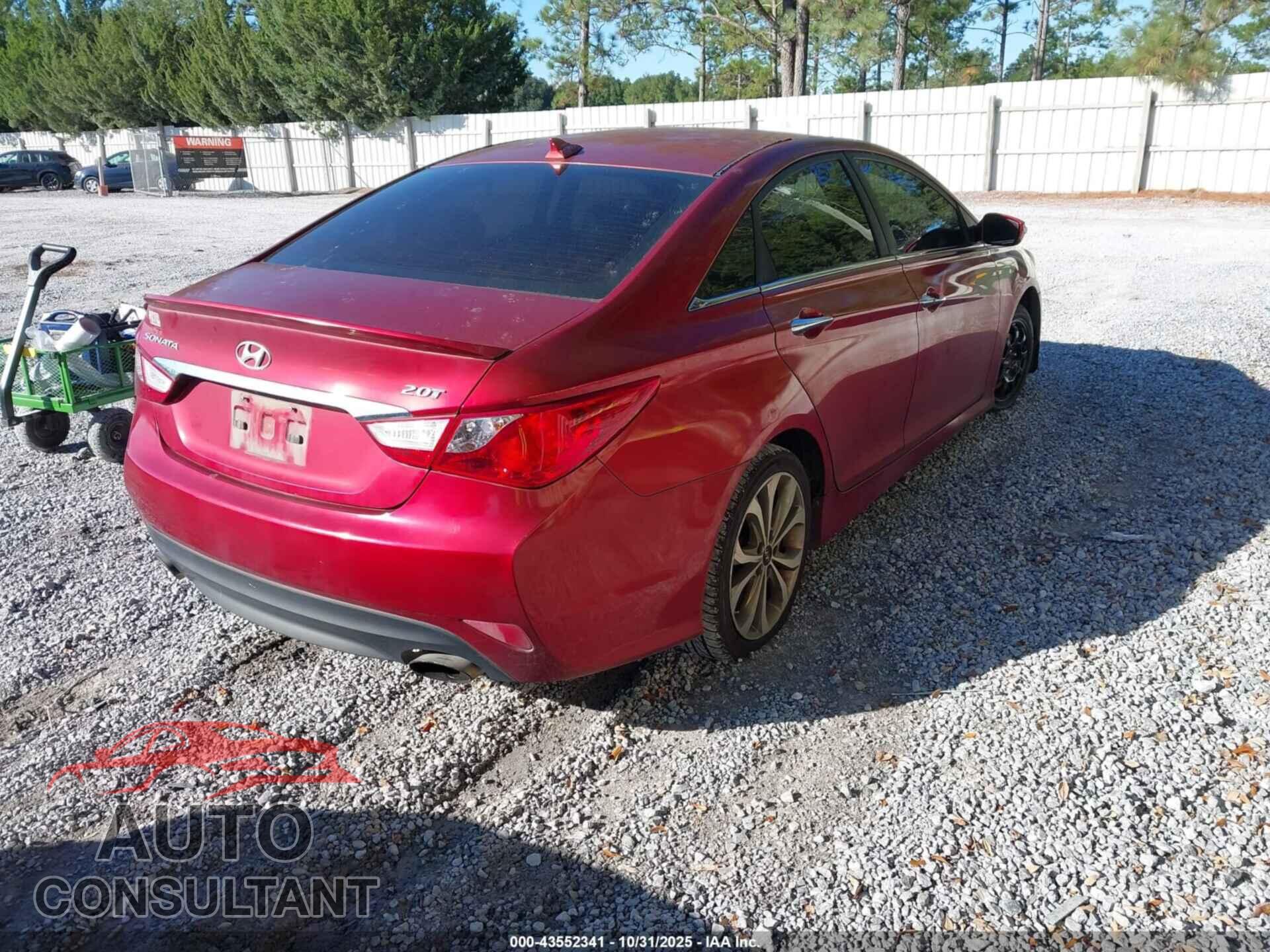 HYUNDAI SONATA 2014 - 5NPEC4AB3EH847268