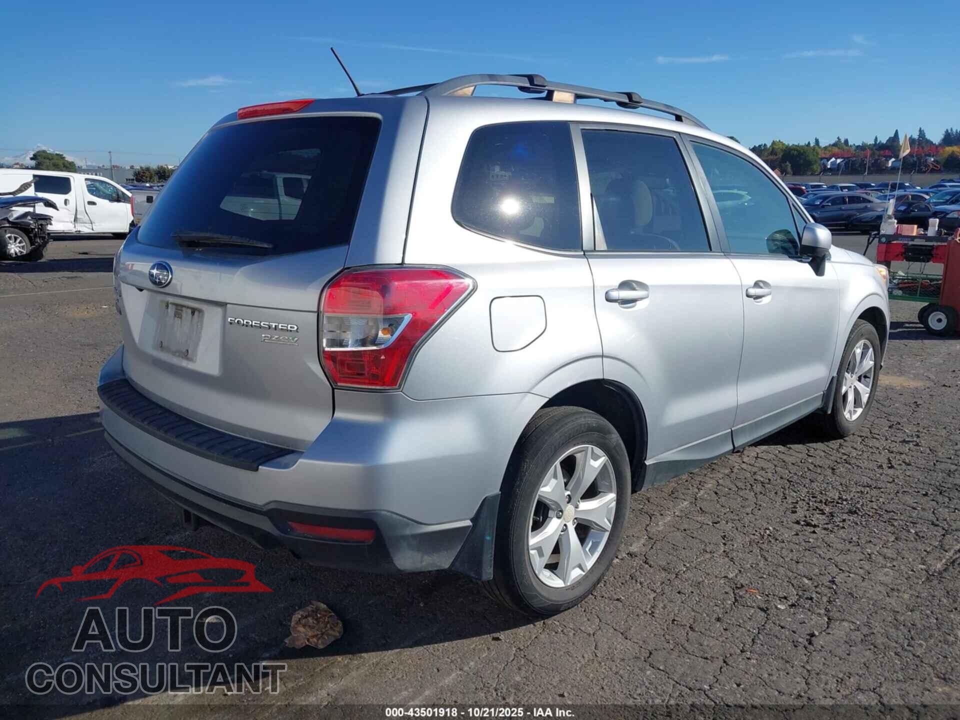 SUBARU FORESTER 2014 - JF2SJAEC6EH489092
