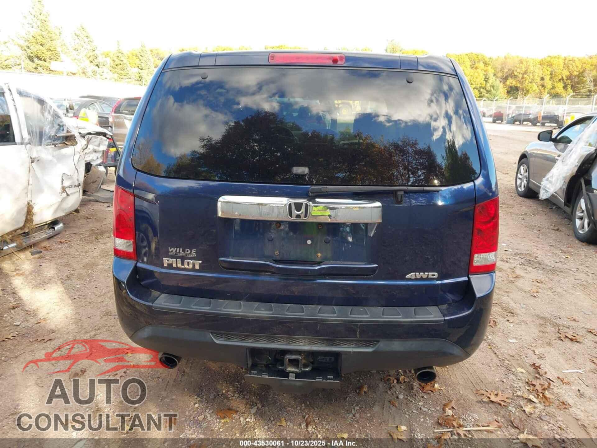 HONDA PILOT 2014 - 5FNYF4H41EB024672