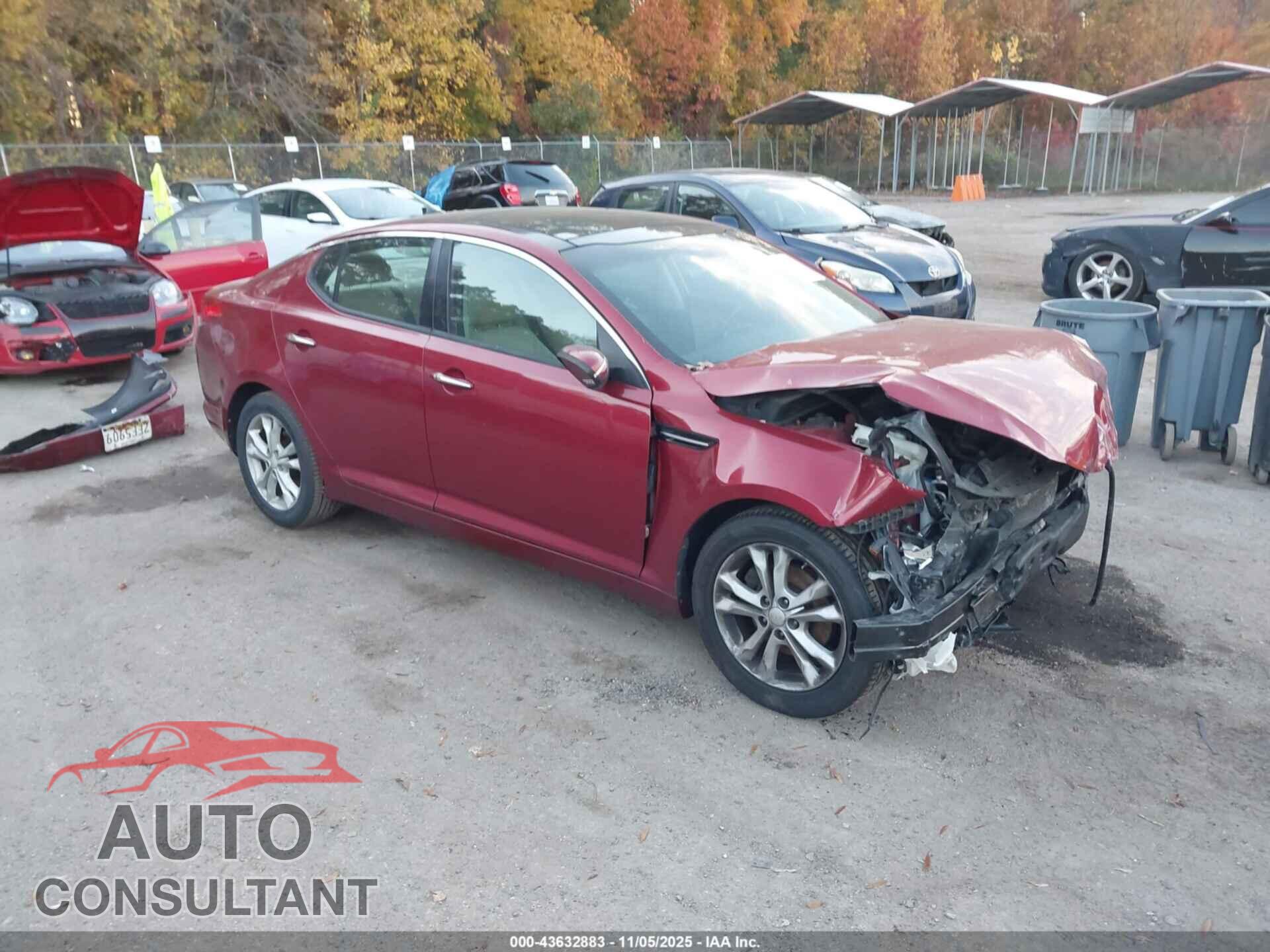 KIA OPTIMA 2013 - 5XXGN4A72DG160968