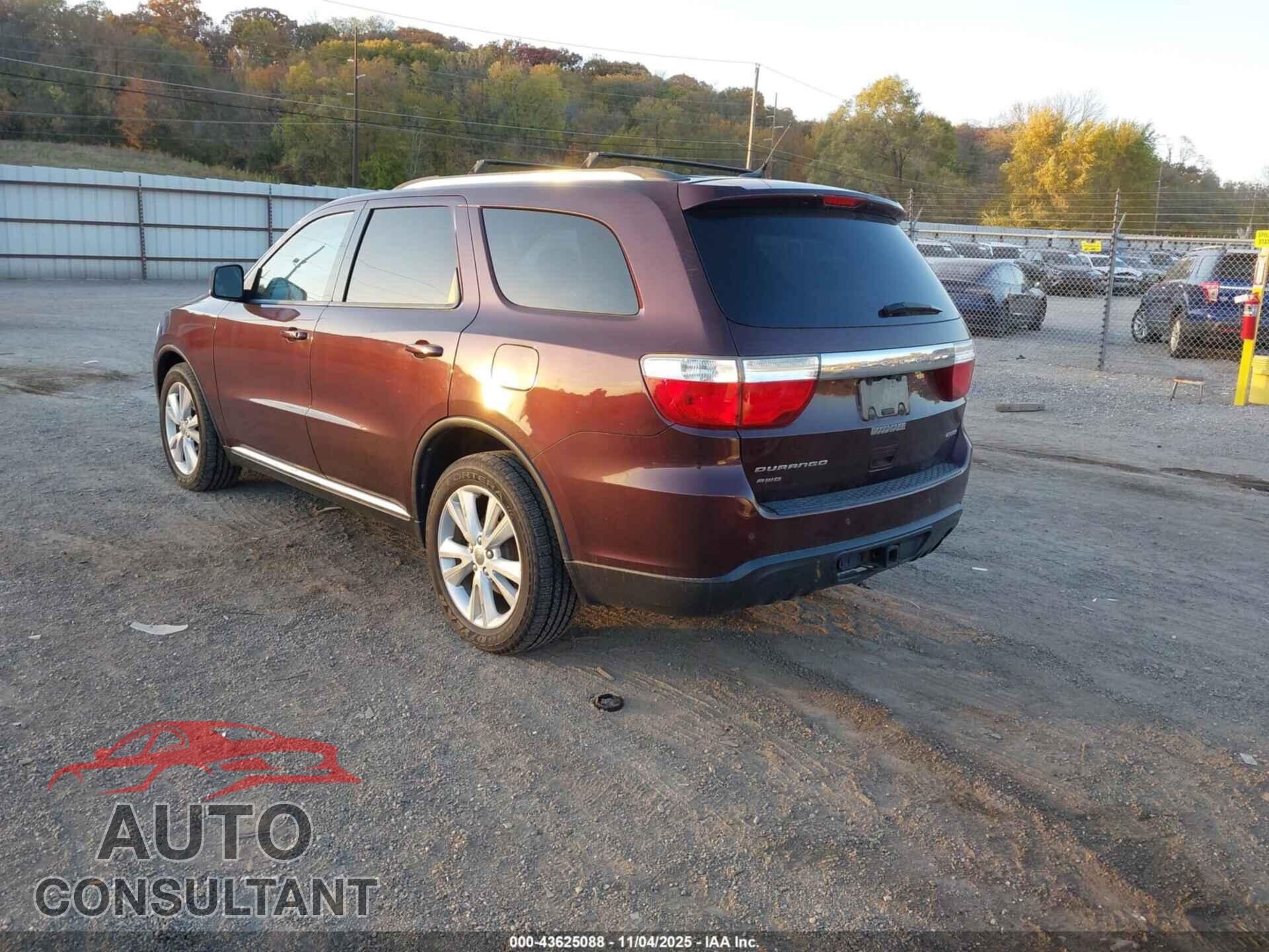 DODGE DURANGO 2012 - 1C4RDJDG2CC330931