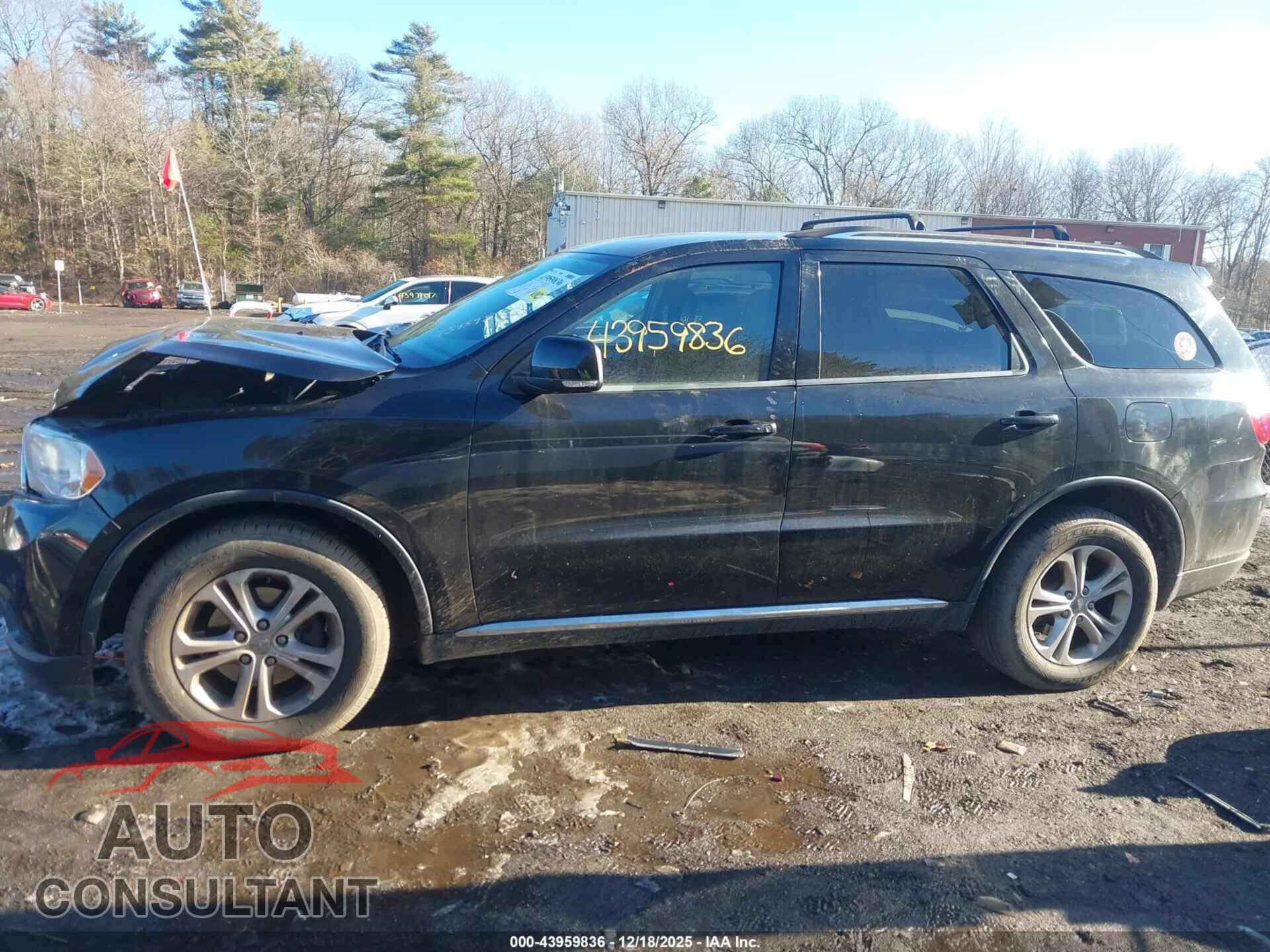 DODGE DURANGO 2012 - 1C4RDJDG5CC265766