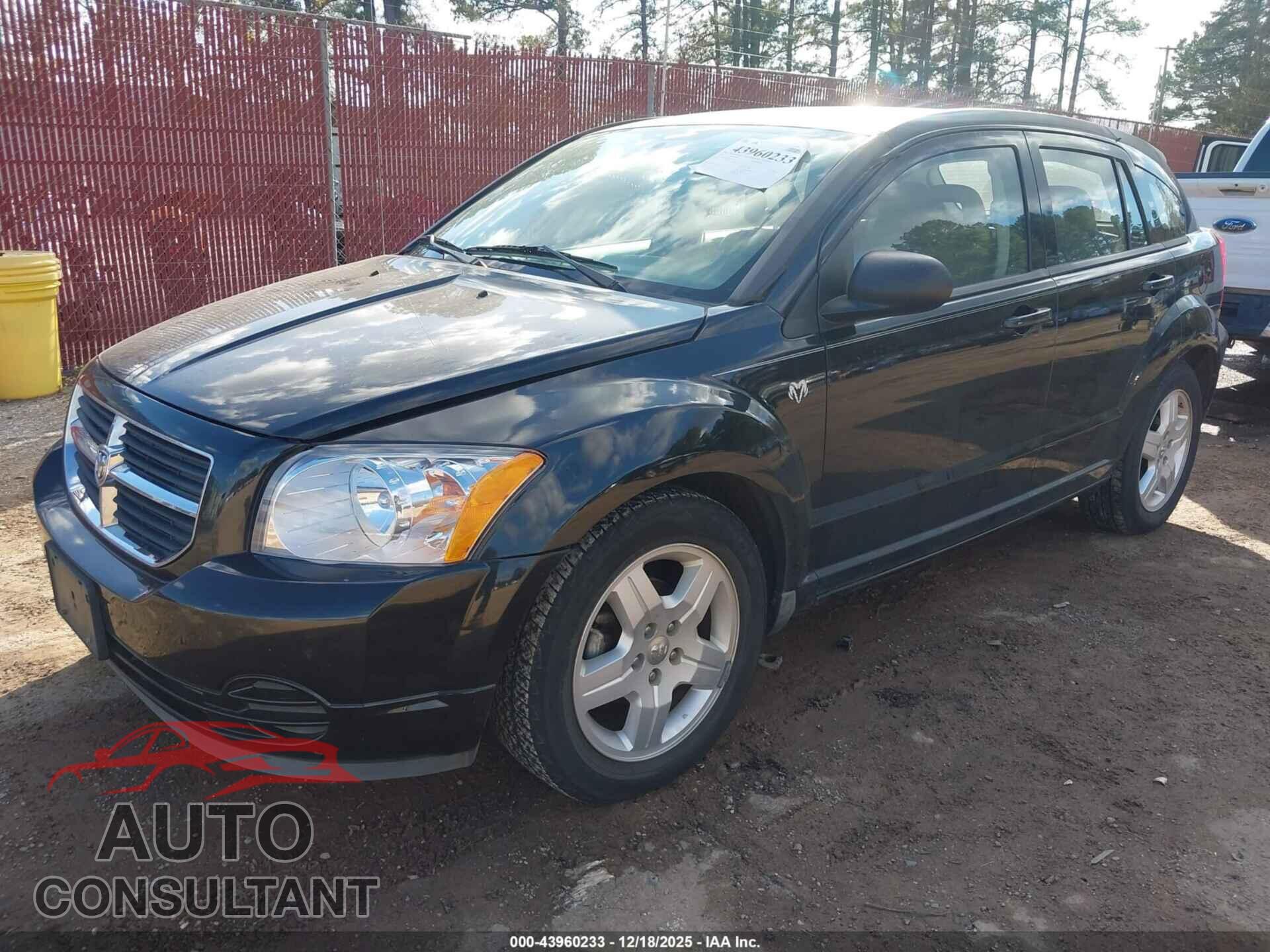 DODGE CALIBER 2009 - 1B3HB48A99D133400