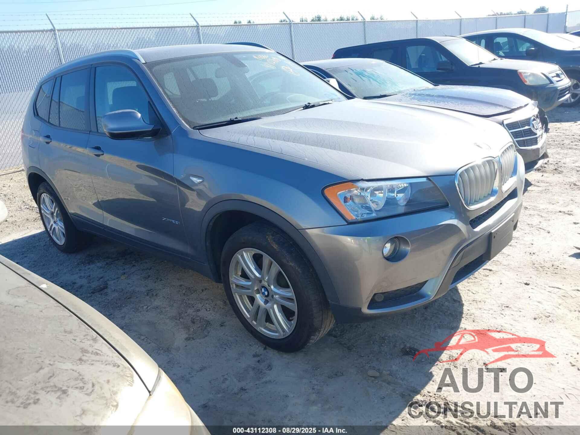 BMW X3 2013 - 5UXWX9C58D0D00877