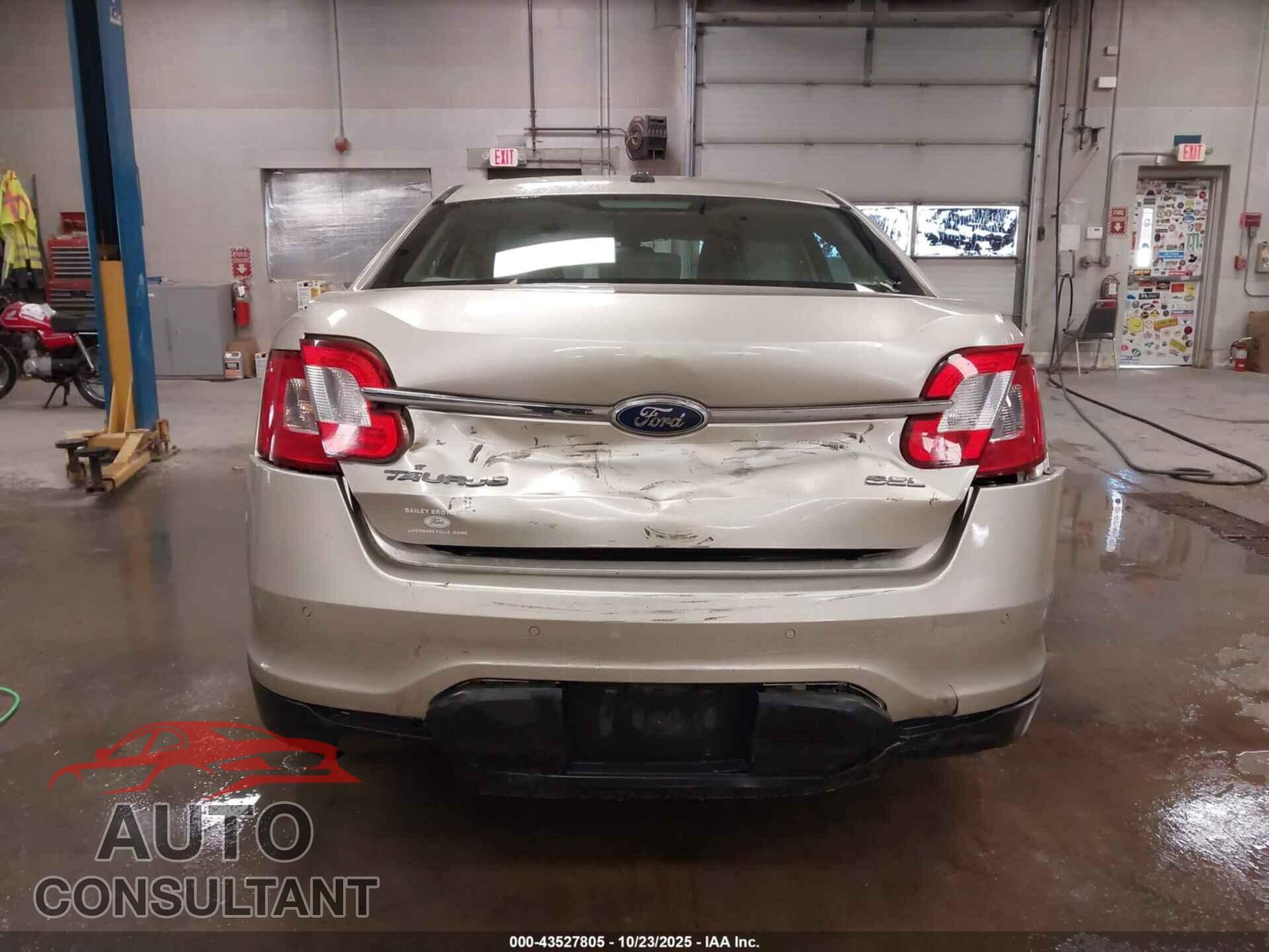 FORD TAURUS 2011 - 1FAHP2EW5BG108511