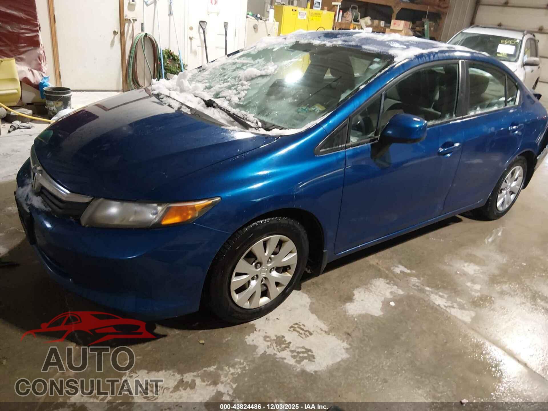 HONDA CIVIC 2012 - 19XFB2F54CE042170