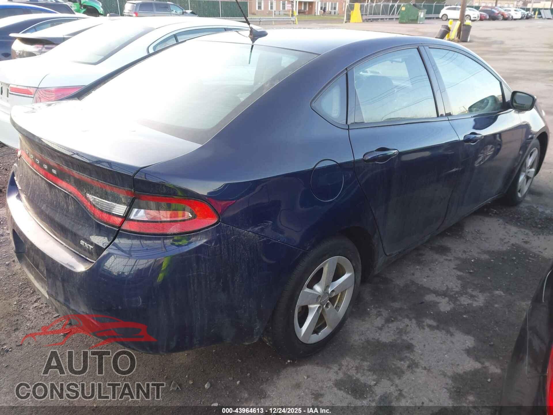 DODGE DART 2015 - 1C3CDFBBXFD320211