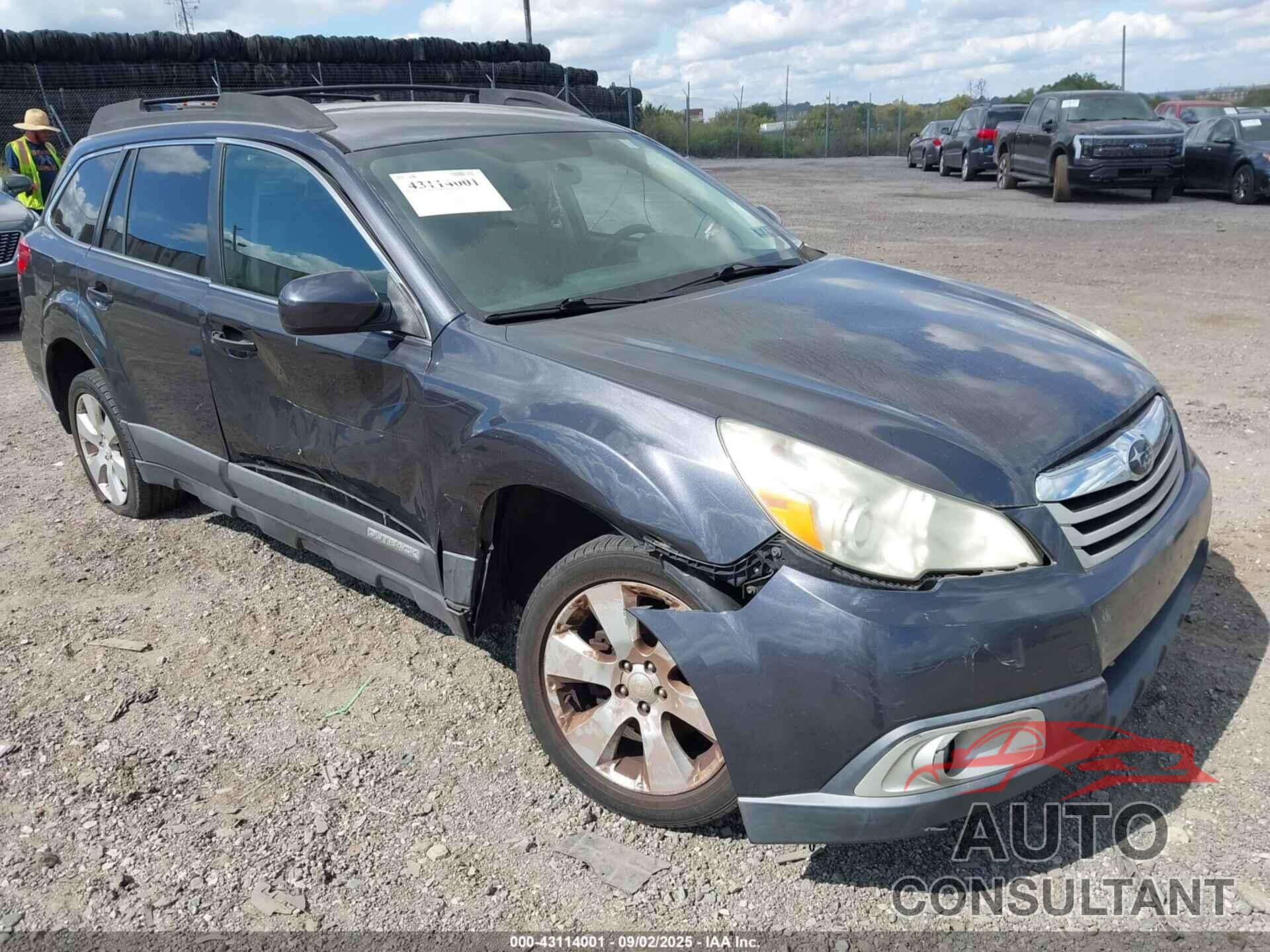 SUBARU OUTBACK 2011 - 4S4BRBBC6B3373431