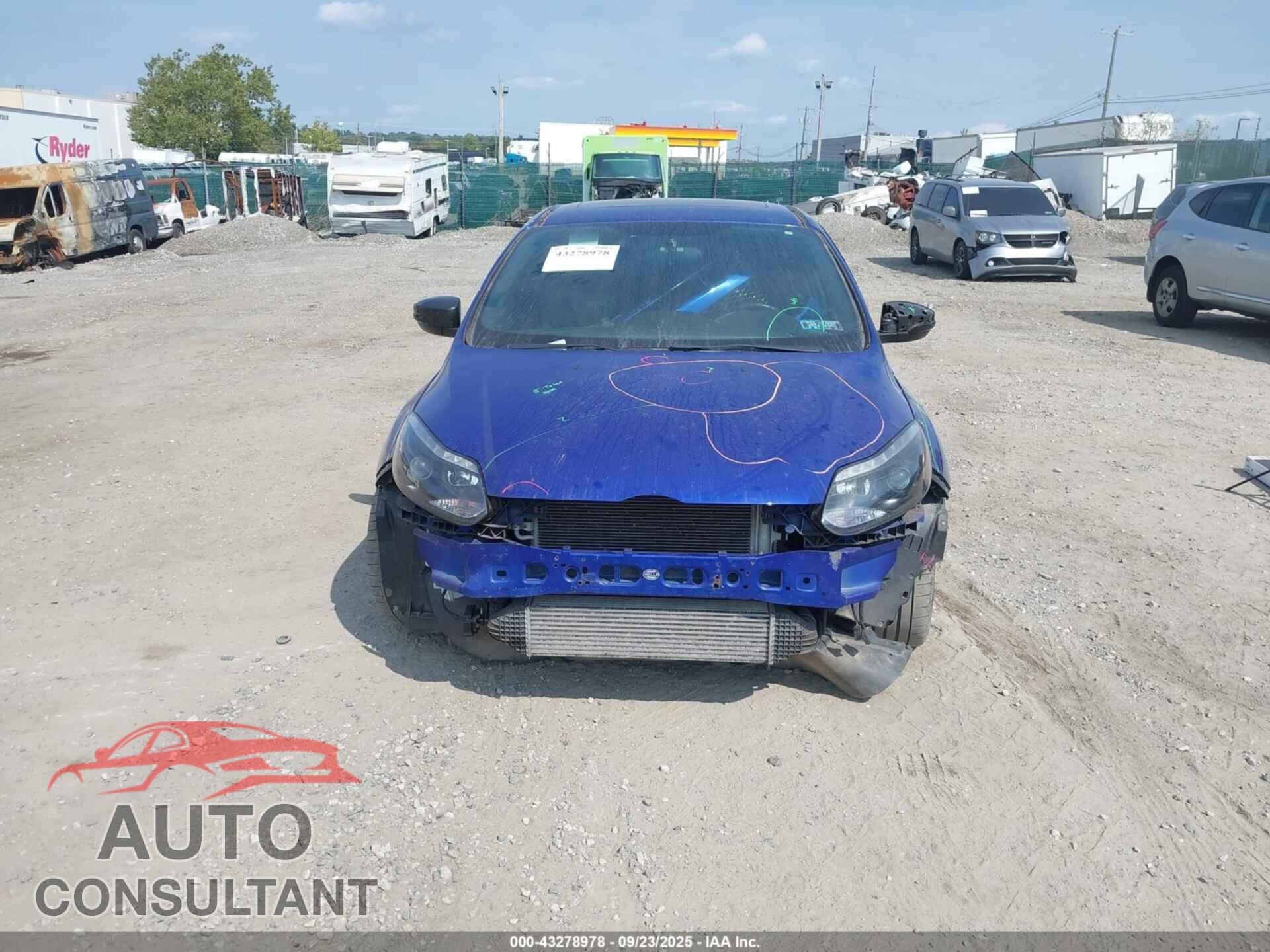 FORD FOCUS ST 2014 - 1FADP3L97EL179285