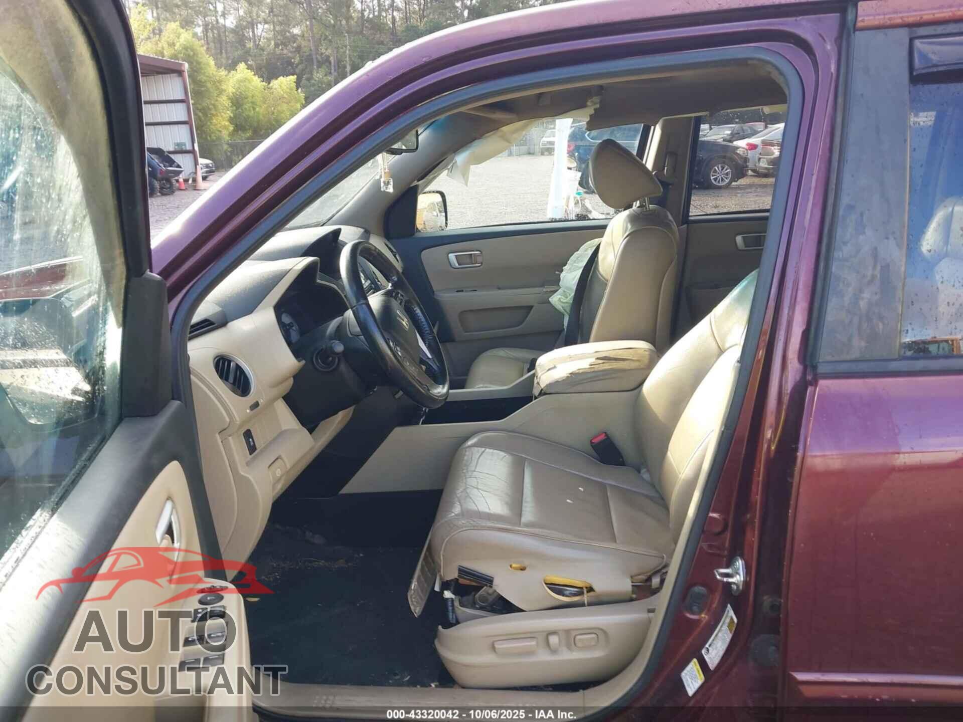 HONDA PILOT 2013 - 5FNYF3H58DB005408