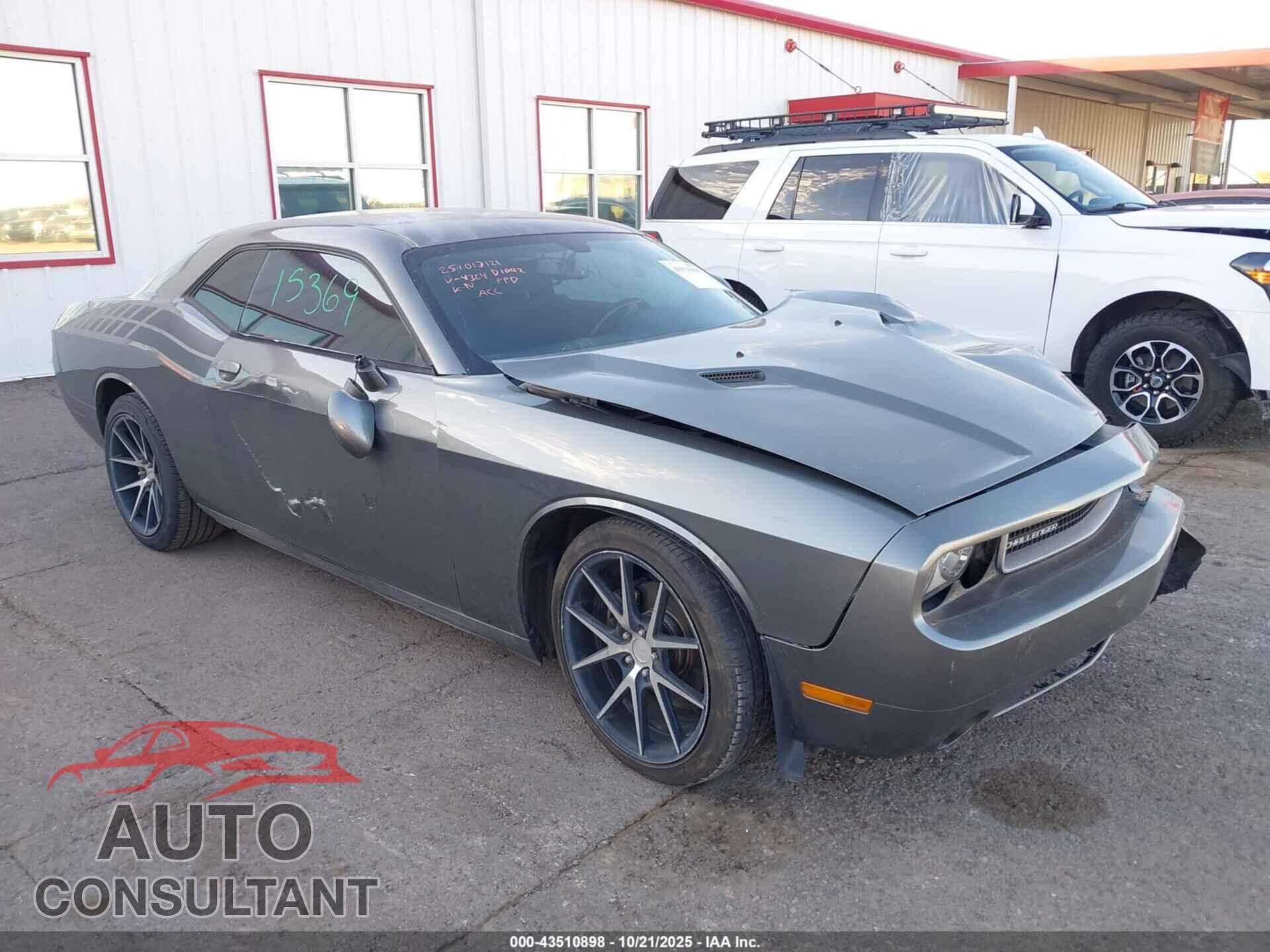 DODGE CHALLENGER 2012 - 2C3CDYAG0CH254324