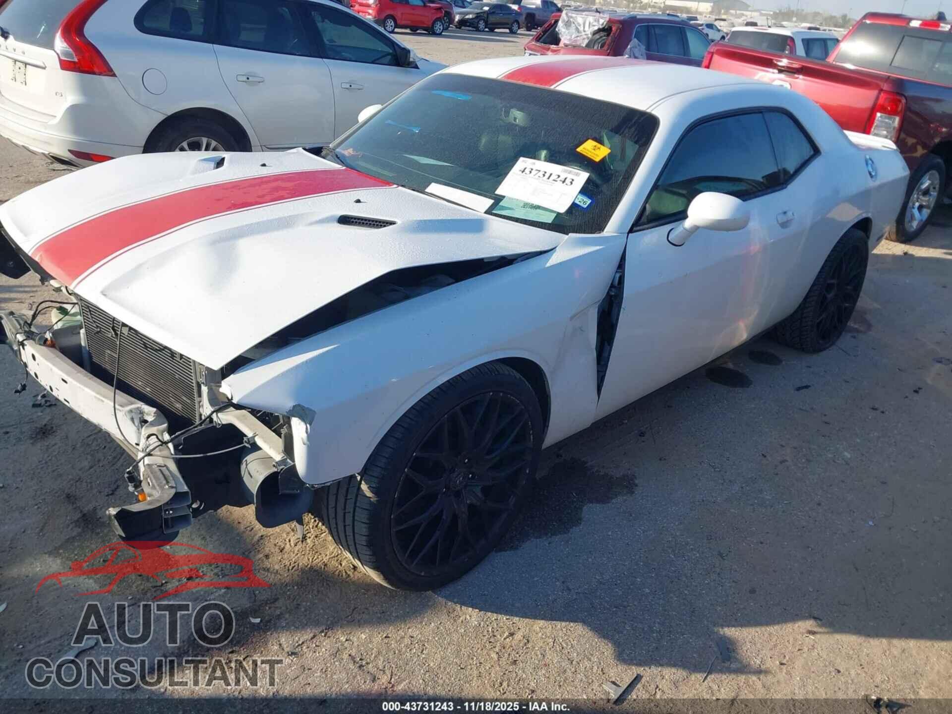 DODGE CHALLENGER 2013 - 2C3CDYAG7DH724348