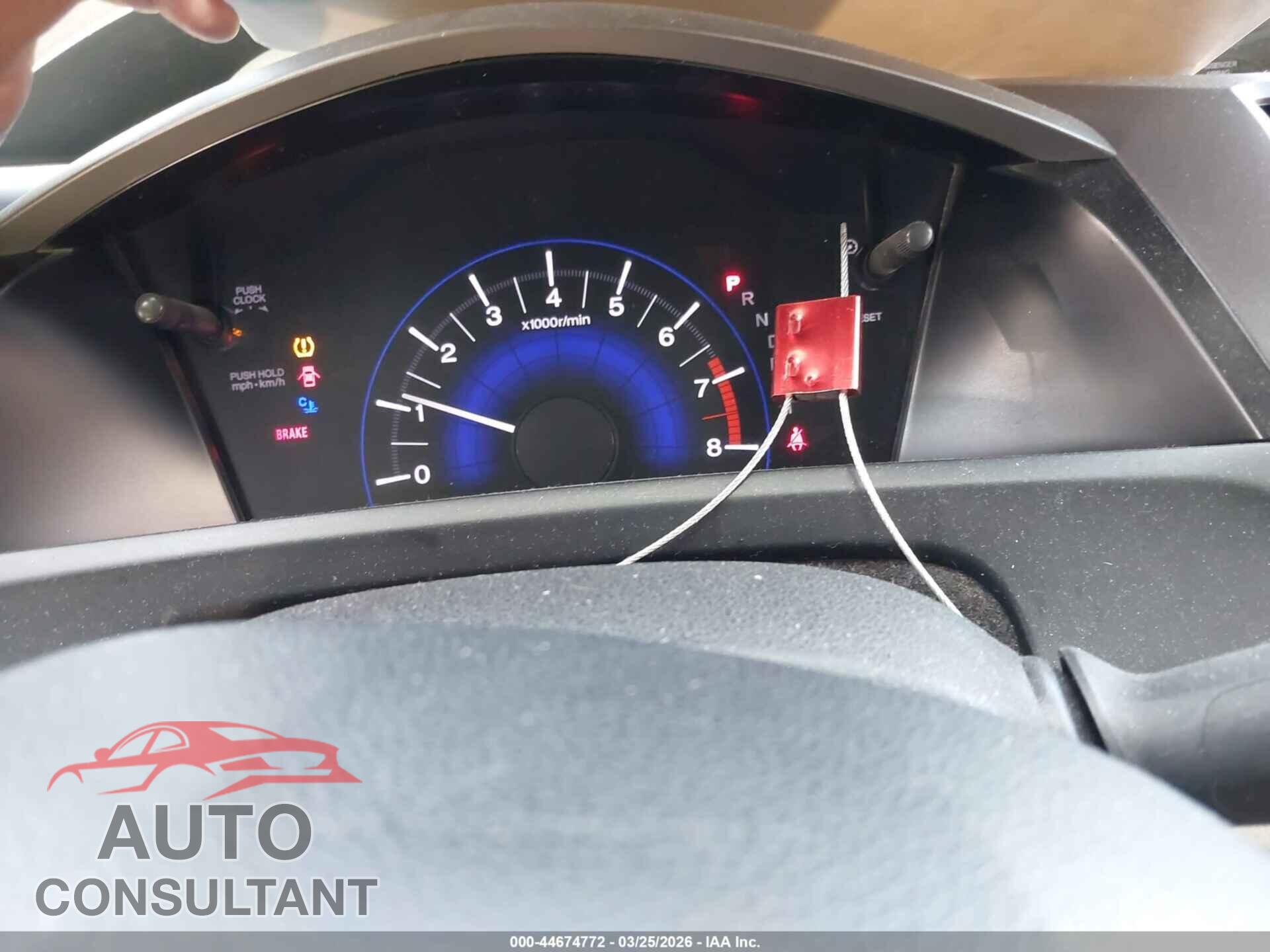 HONDA CIVIC 2012 - 19XFB2F82CE320817