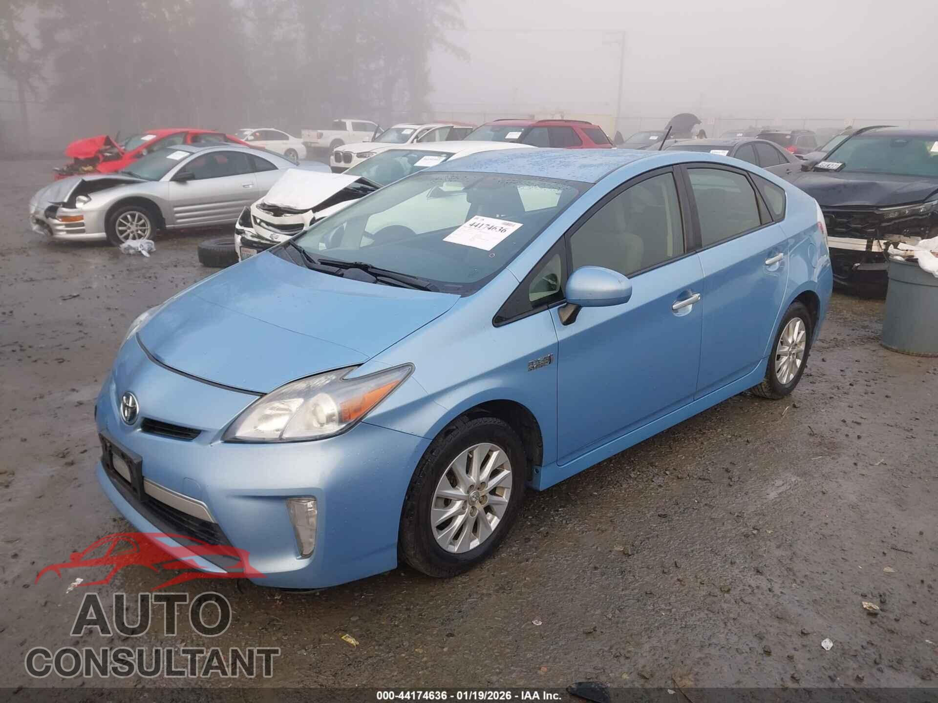 TOYOTA PRIUS PLUG-IN 2012 - JTDKN3DP4C3010231